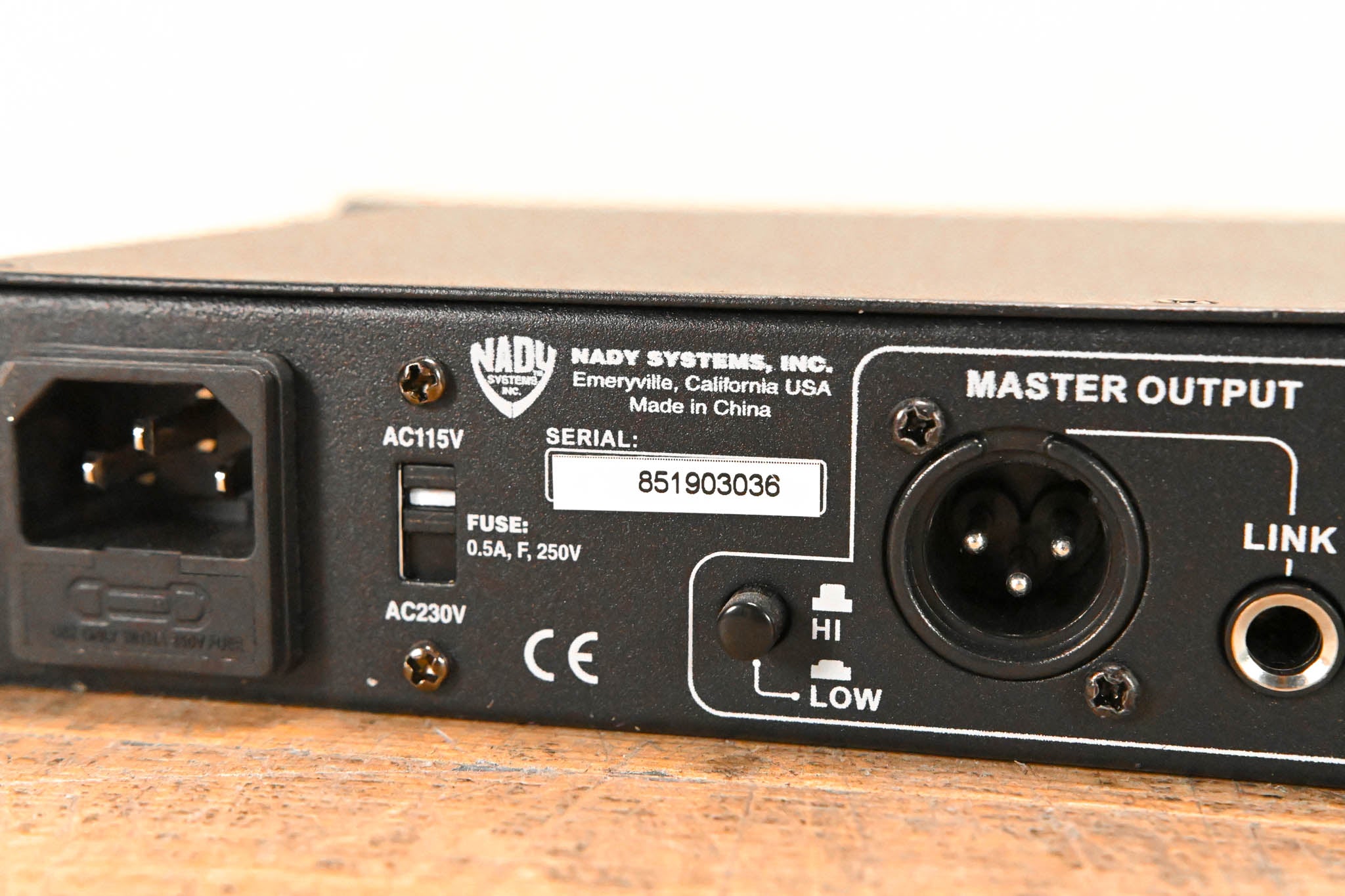 Nady RMX 6 Rackmount 6-Channel Mic/Line Mixer