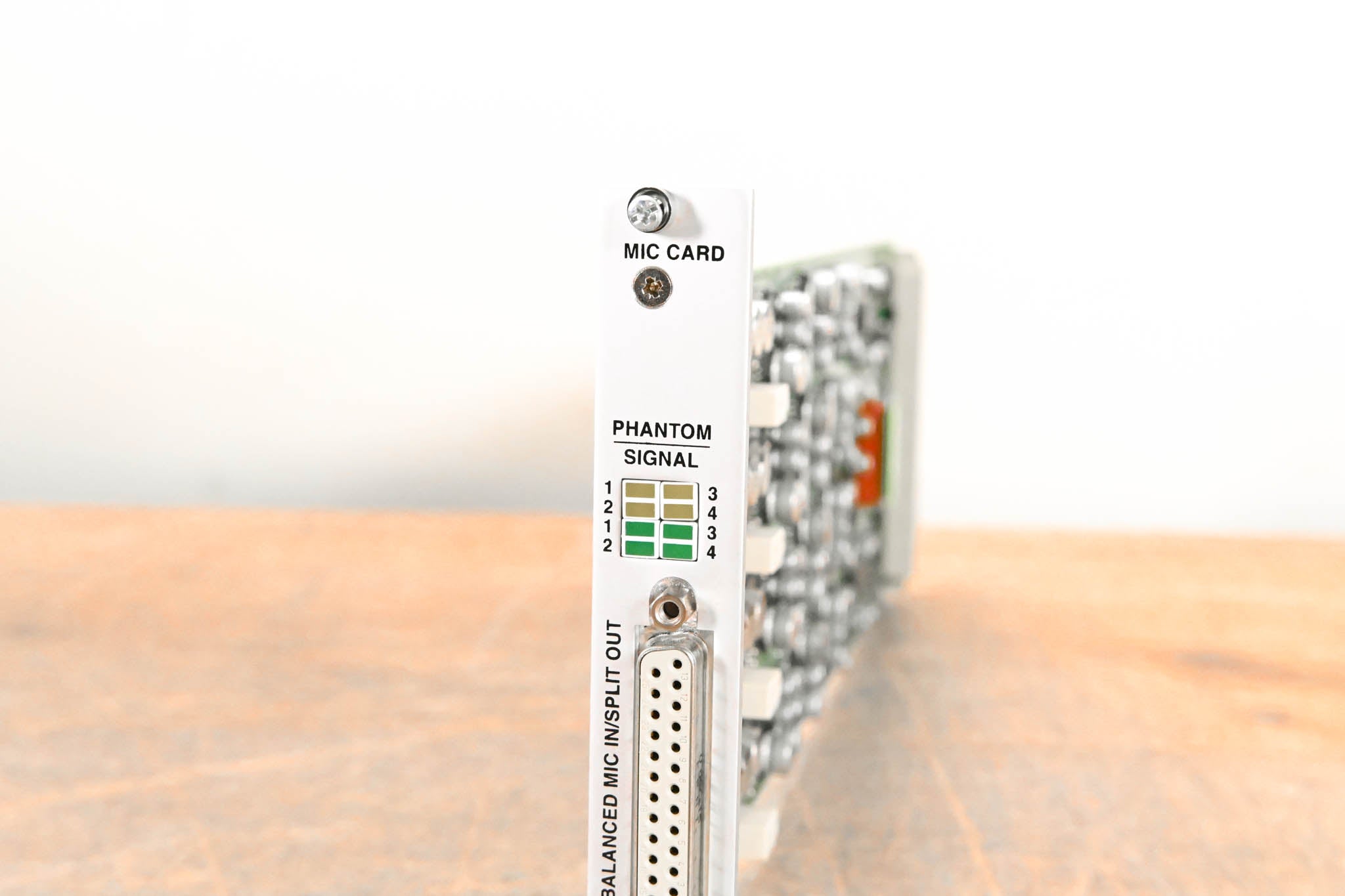 Studer Mic/Line In Card for D21m Modular I/O System