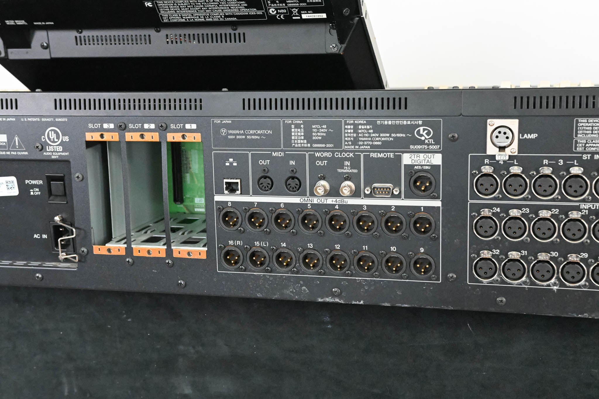 Yamaha M7CL-48 48-Channel Digital Audio Mixing Console