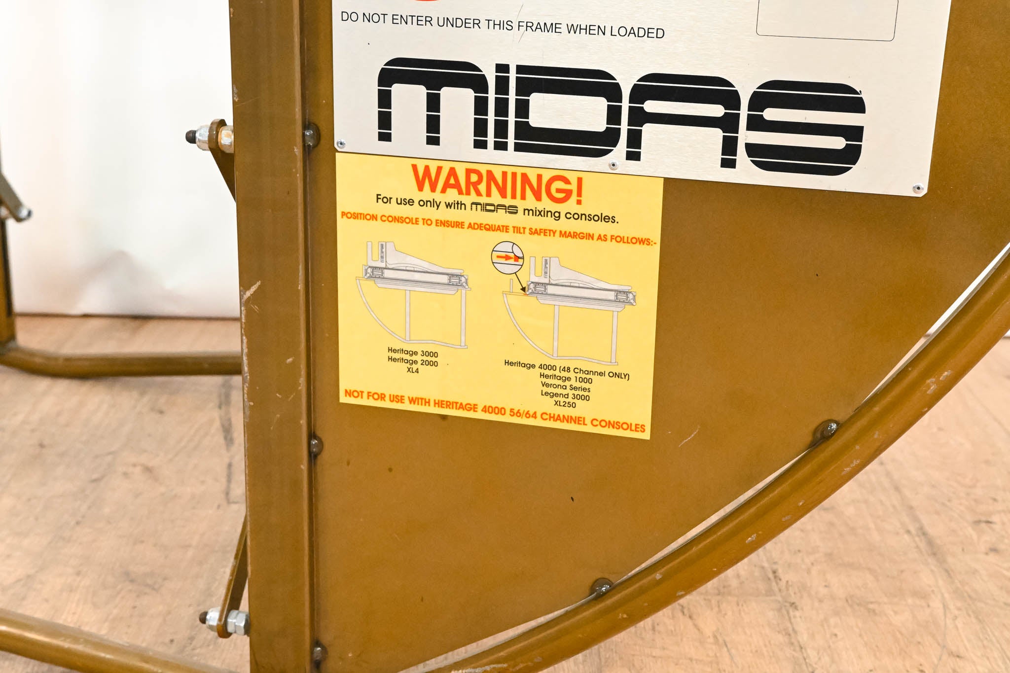 Midas Easy Tilt Mixing Console Stand