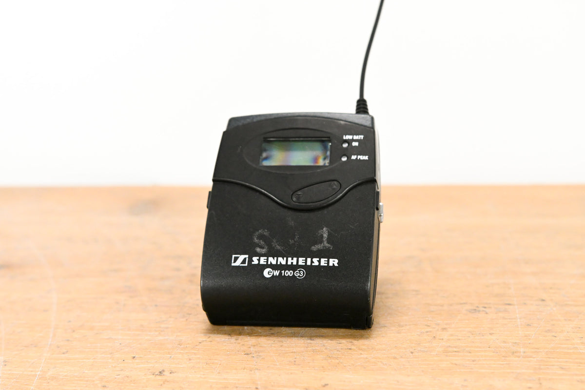 Sennheiser ew 100 G3 Bodypack Transmitter/Receiver A Range: 516-558 MHz