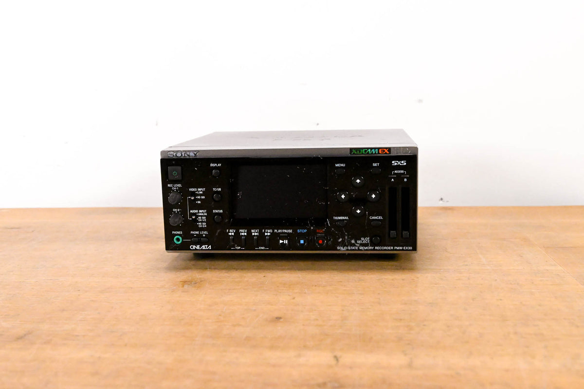 Sony PMW-EX30 XDCAM EX Recording Deck (NO POWER SUPPLY)