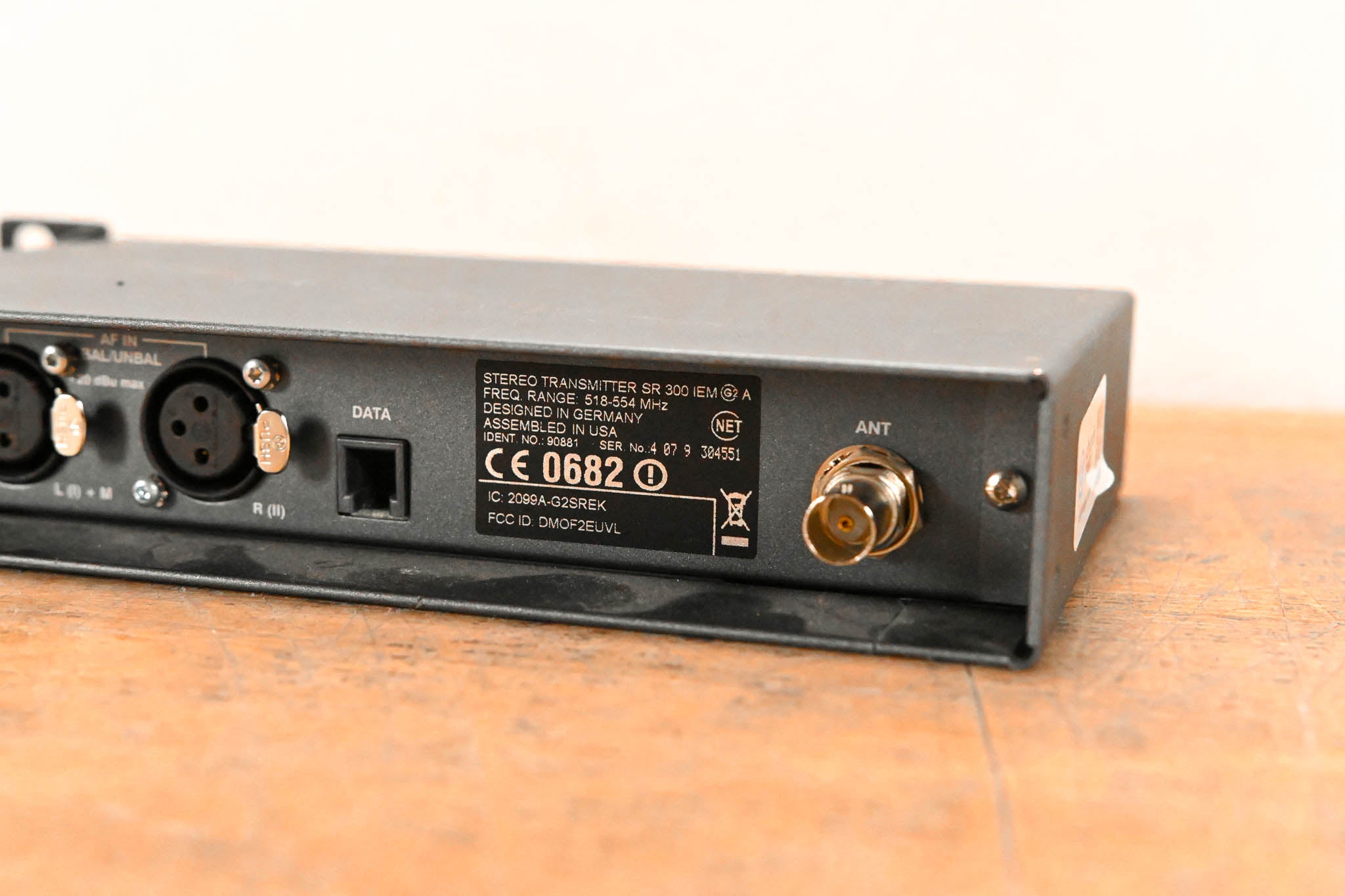 Sennheiser SR 300 IEM G2 Wireless Transmitter - A Range NO POWER SUPPLY