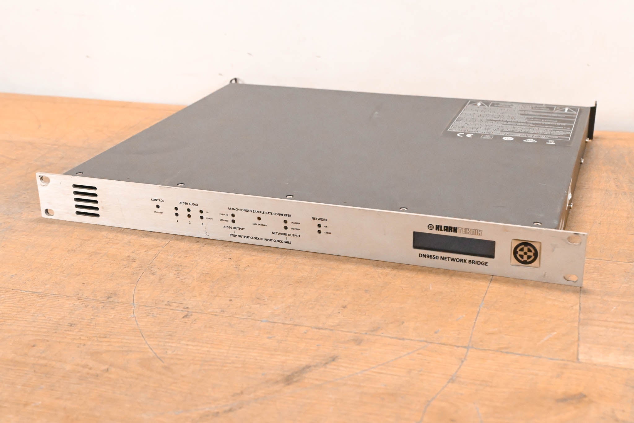 Klark Teknik DN9650 Digital Audio Network Bridge