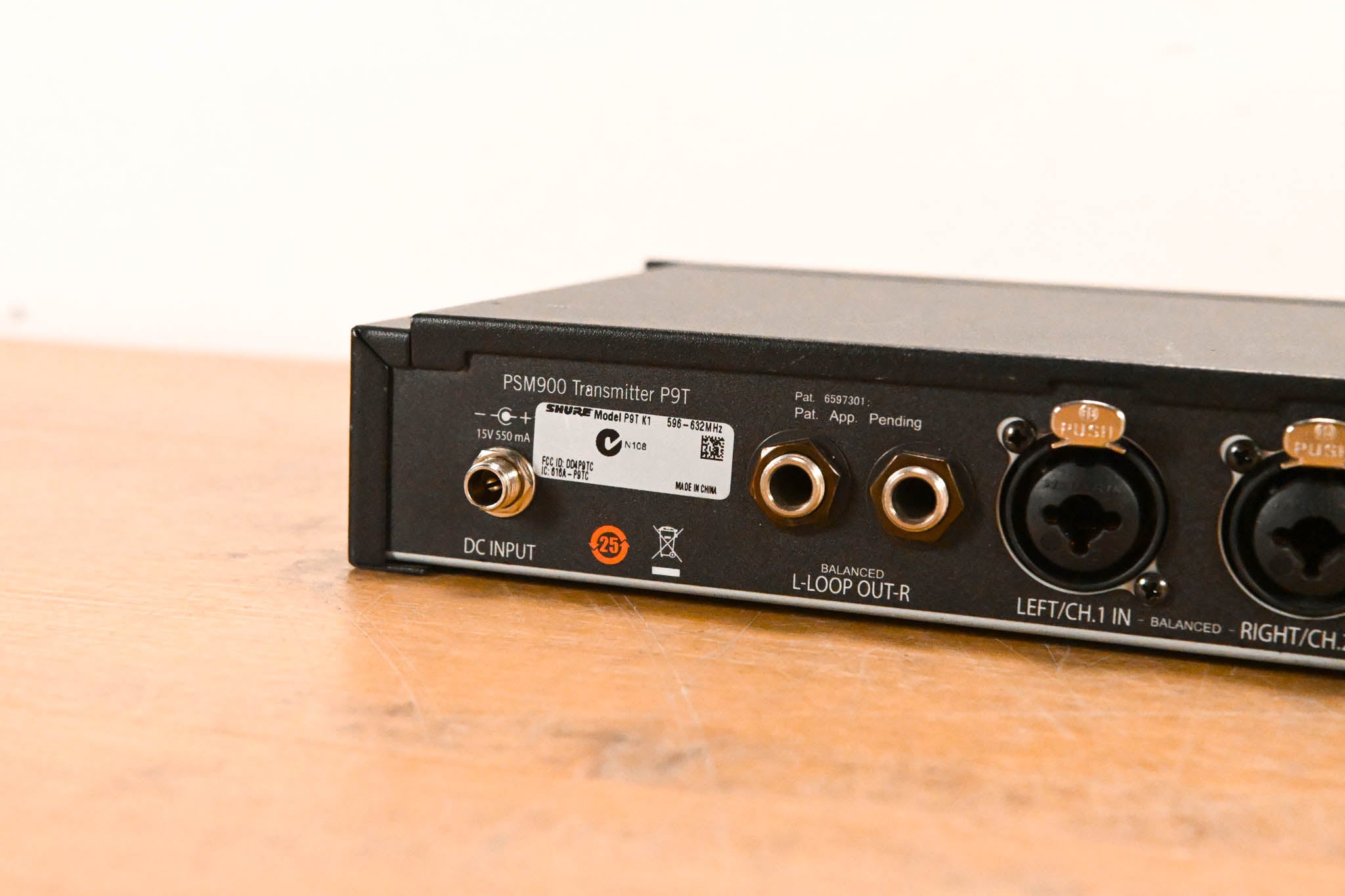 Shure PSM 900 Wireless IEM System K1 Band: 596-632MHz NO POWER SUPPLY