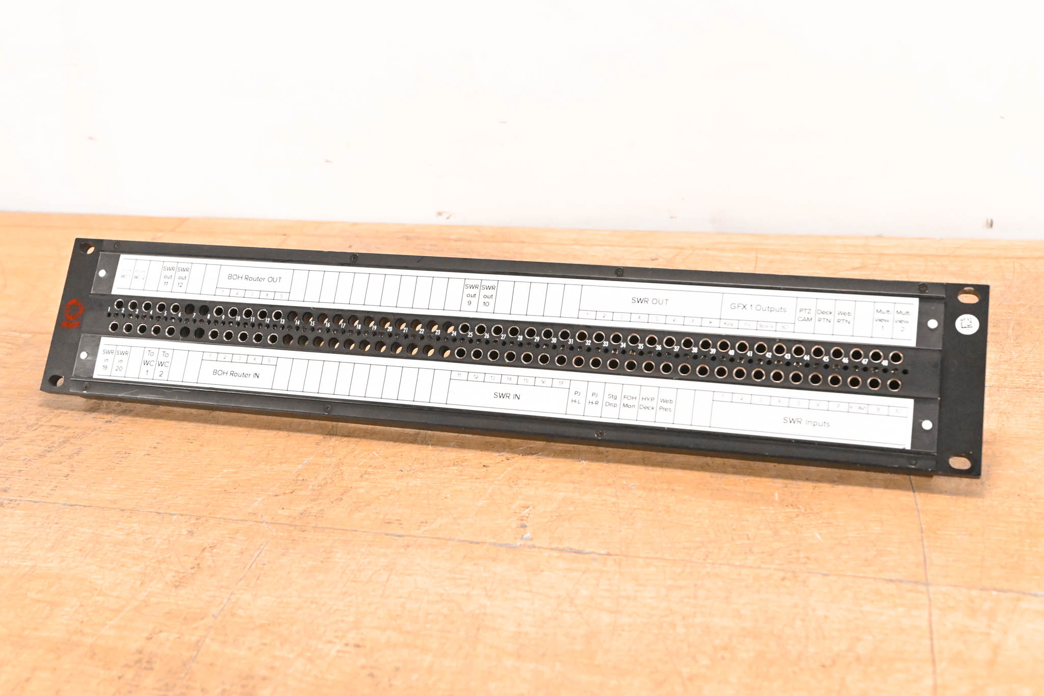 AVP SuperHD Micro 3G Video Patchbay 2RU w/ KMN75 & KM75 Modules
