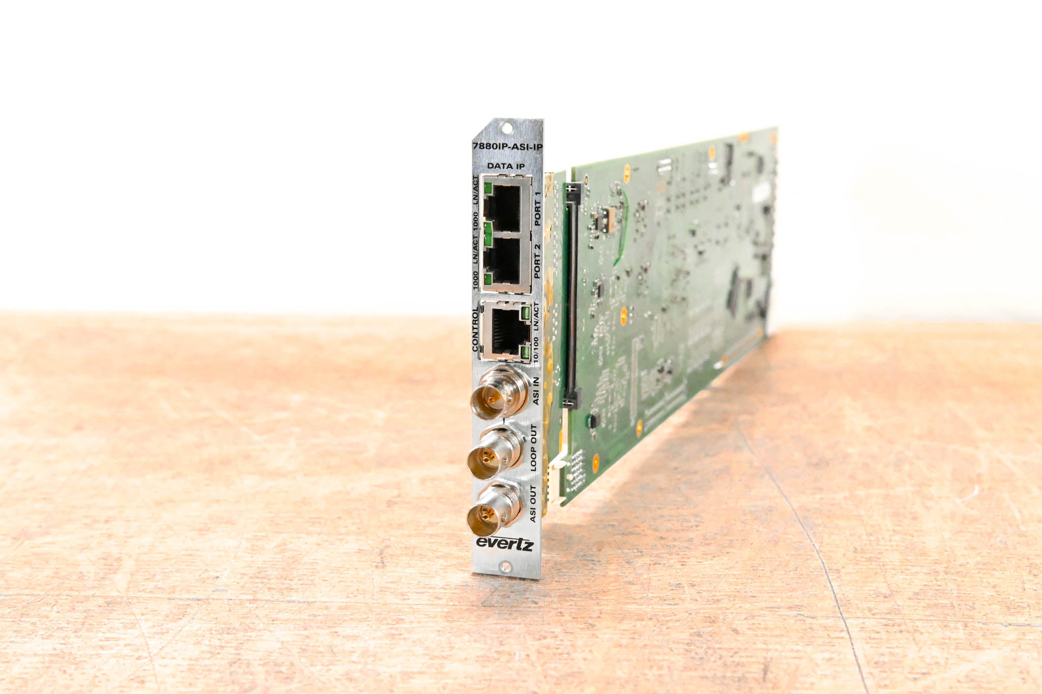 Evertz 7880IP-ASI-IP ASI/SDI IP Encapsulator for 7700/7800 Multiframe