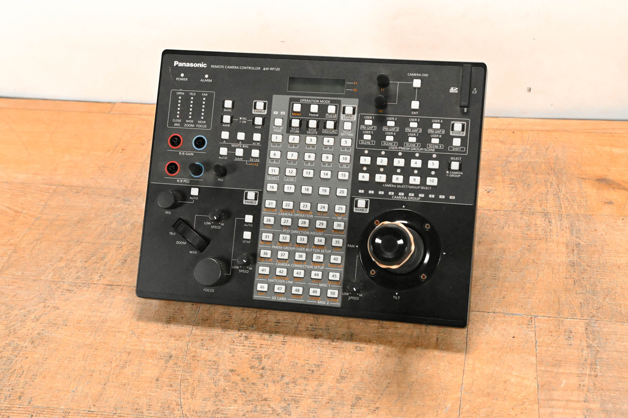 Panasonic AW-RP120G Remote Camera Controller (NO POWER SUPPLY)