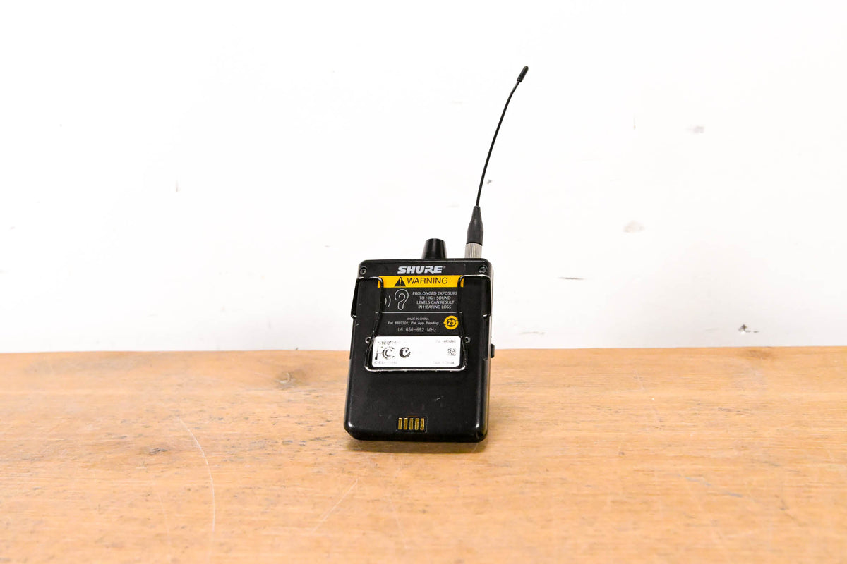 Shure PSM 900 Wireless IEM System L6 Band: 656-692 MHz (NO POWER SUPPLY)