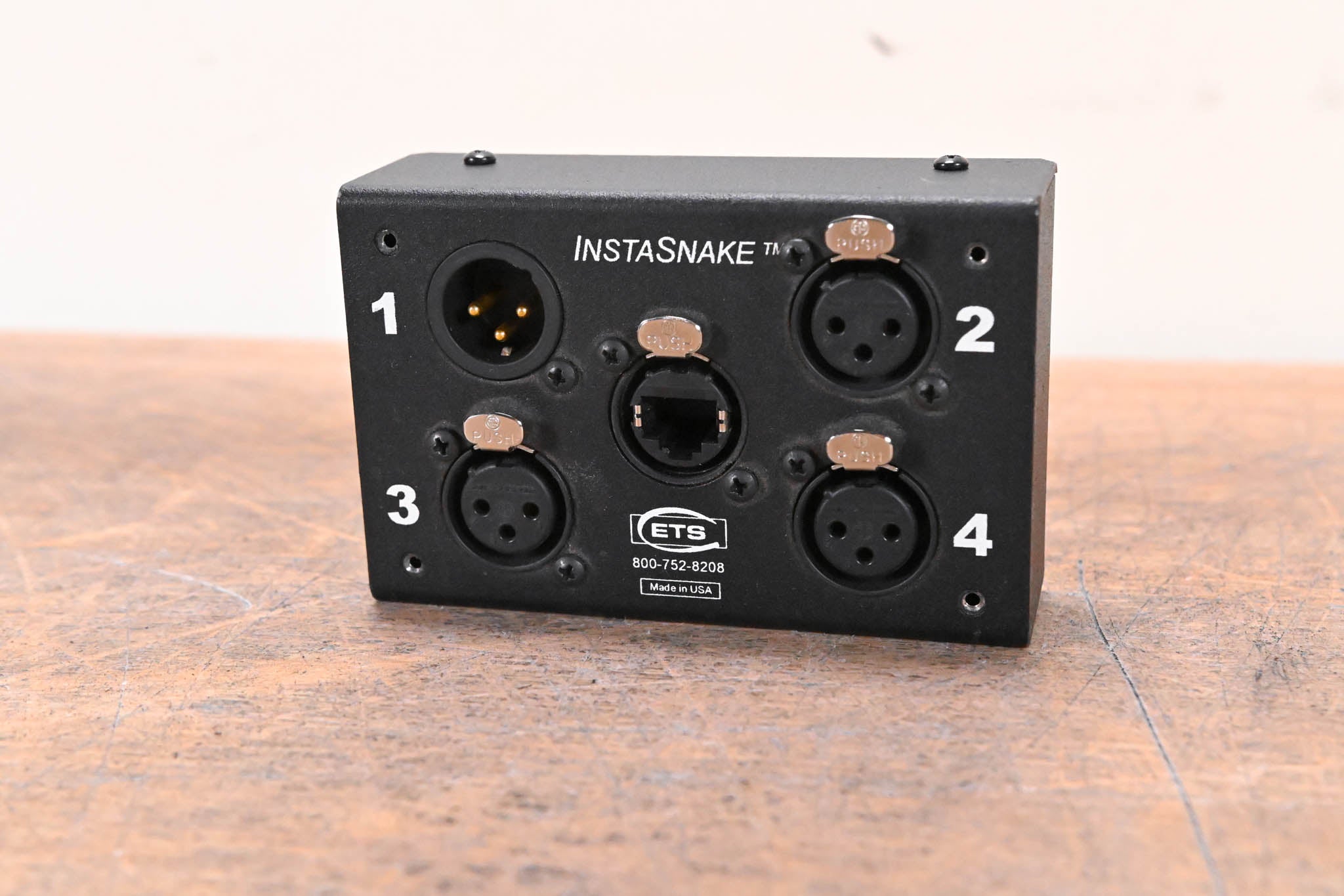 ETS PA203F InstaSnake 3x XLRF and 1x XLRM to RJ45 Adapter