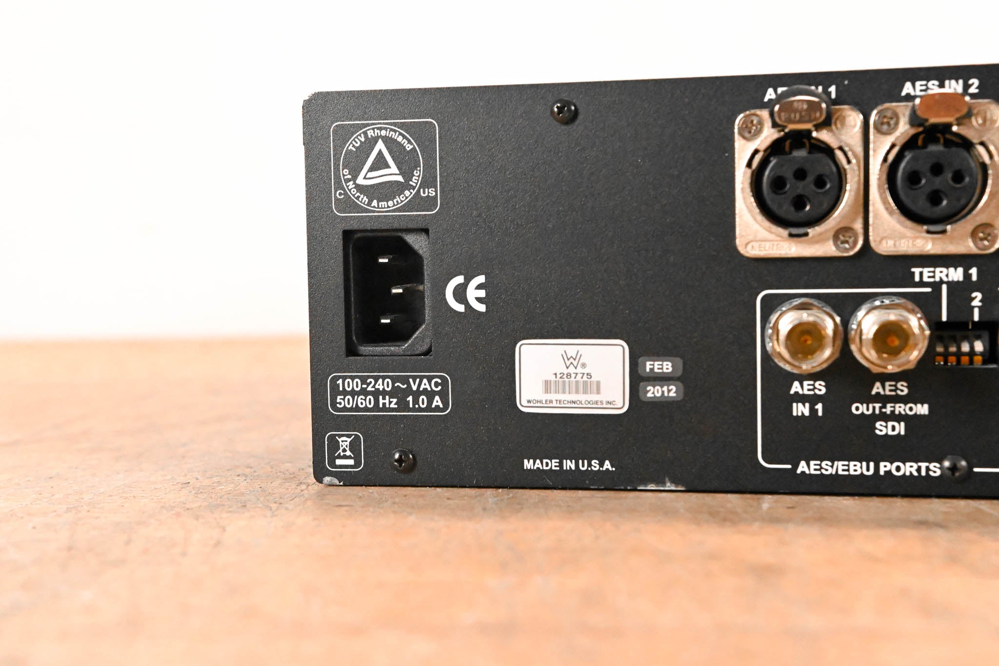 Wohler Technologies AMP2-VSDA Digital Audio Monitor Panel