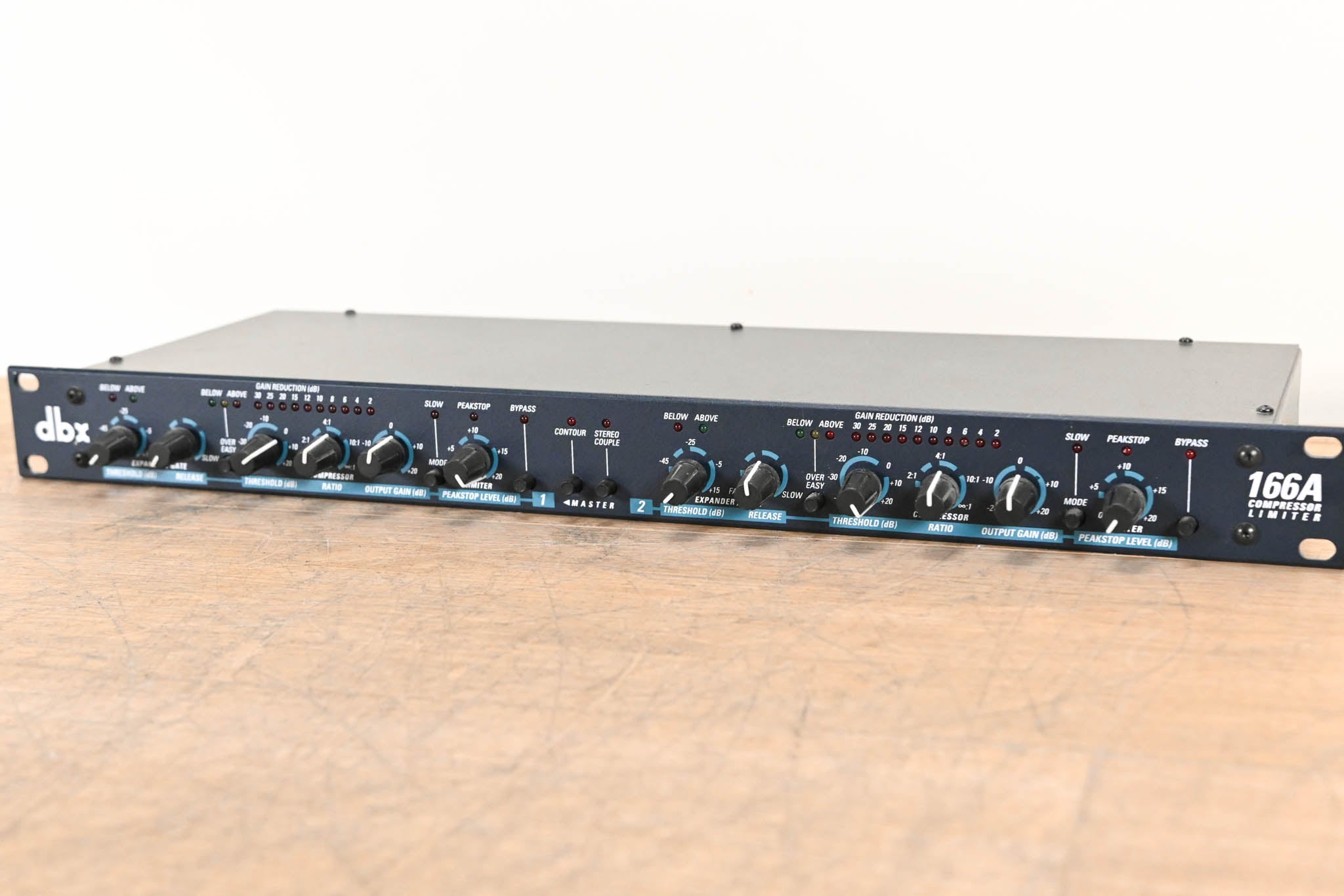 dbx 166A 2-Channel Compressor/Limiter