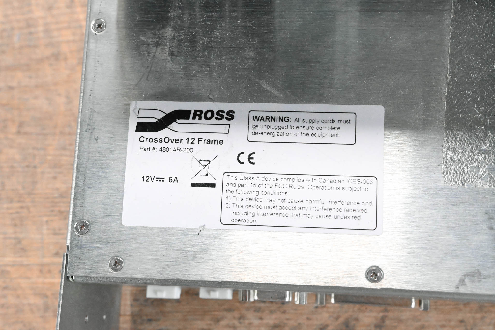 Ross CrossOver 12 12-Input HD Production Switcher (NO POWER SUPPLY)