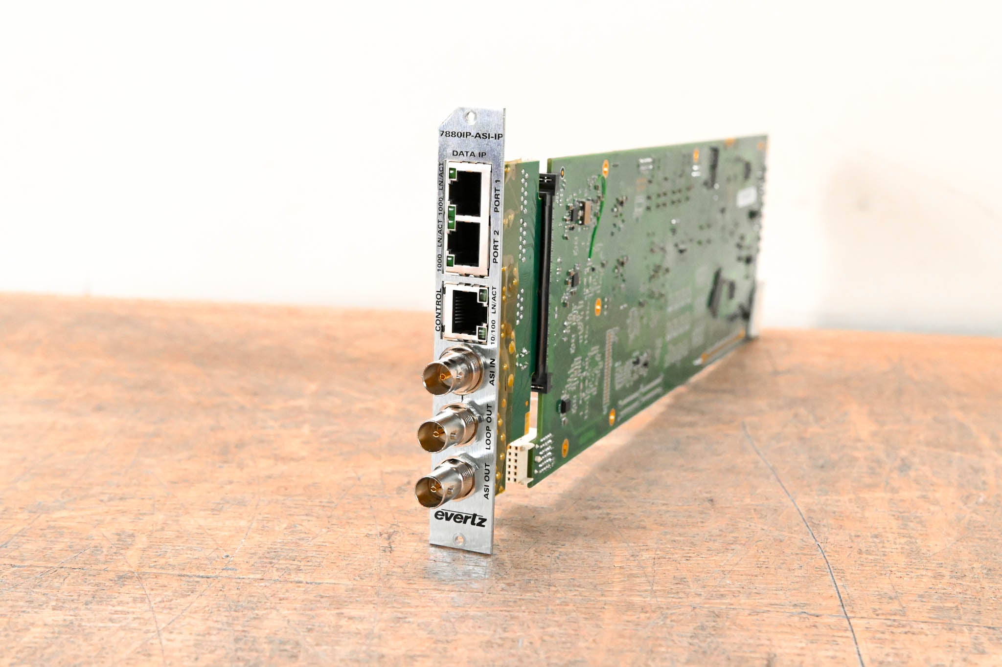 Evertz 7880IP-ASI-IP ASI/SDI IP Encapsulator for 7700/7800 Multiframe