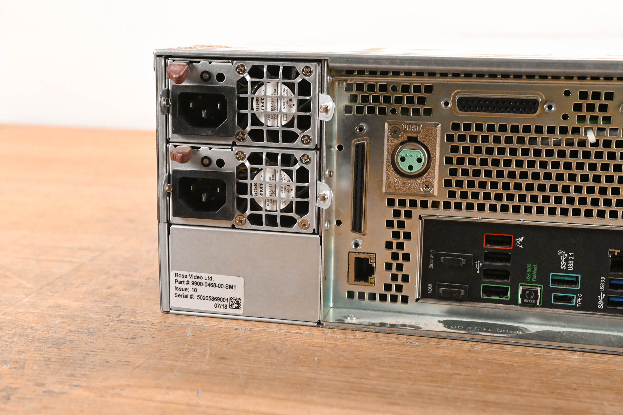 Ross Abekas Mira Replay System w/ 12× 600GB SAS HDDs