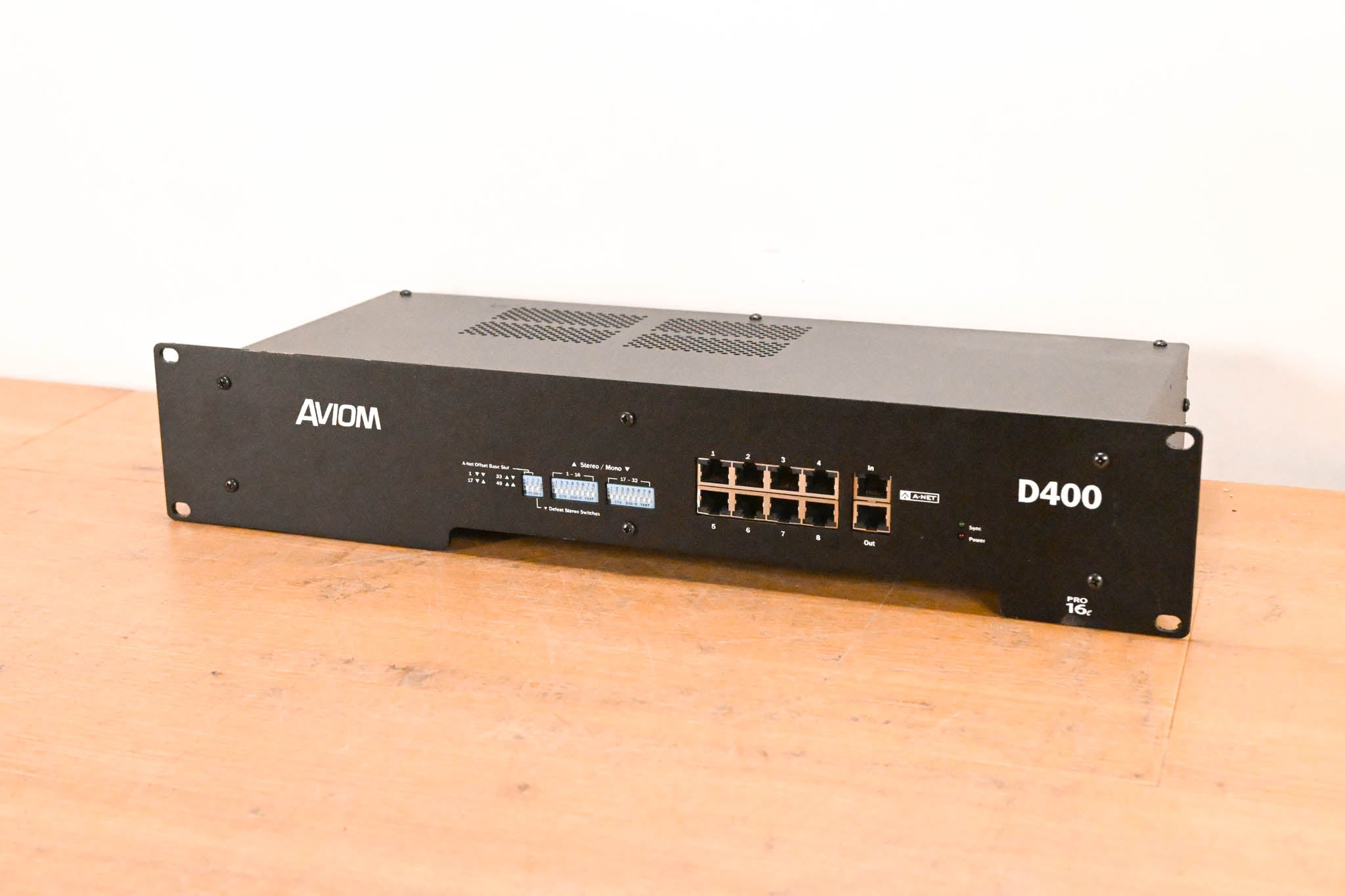 Aviom D400 A-Net Distributor