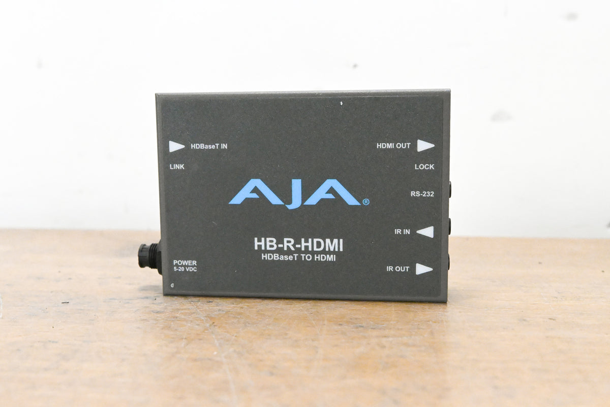 AJA HB-R-HDMI HDBaseT to HDMI Receiver (NO POWER SUPPLY)