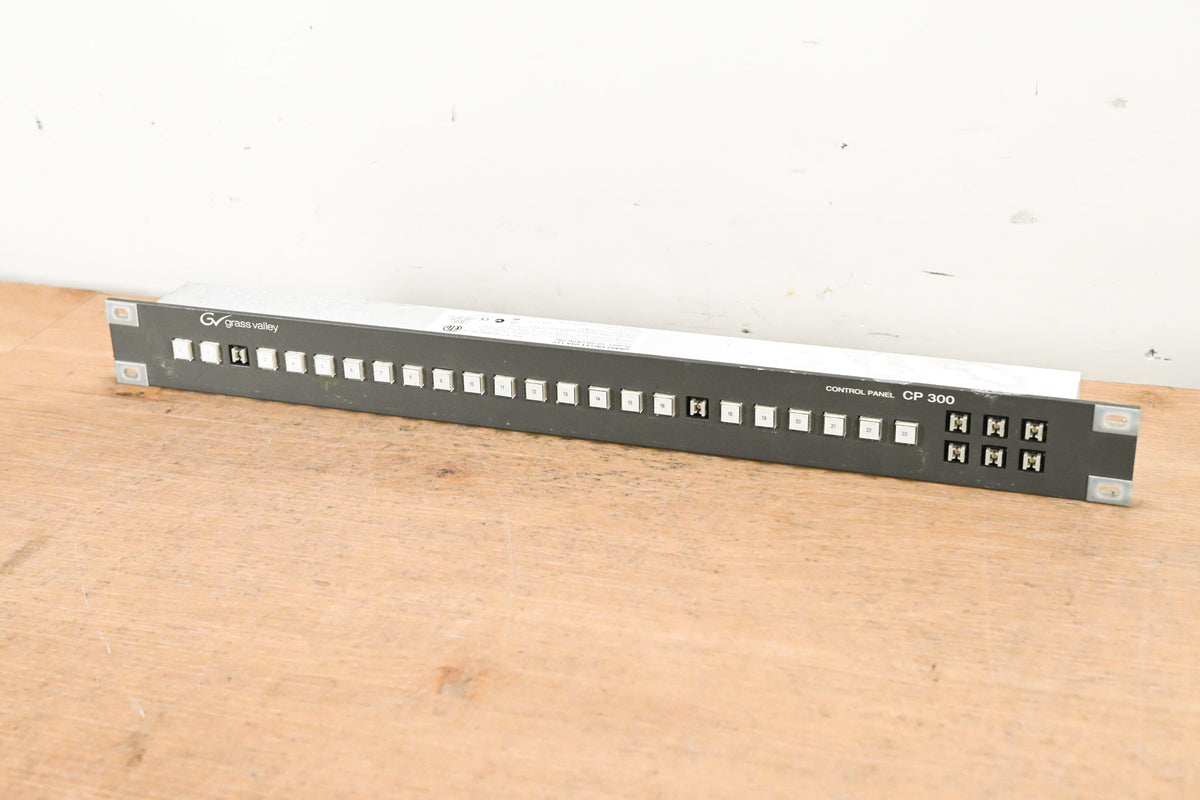 Grass Valley Jupiter CP-300 24x1 Router Control Panel (NO POWER SUPPLY)