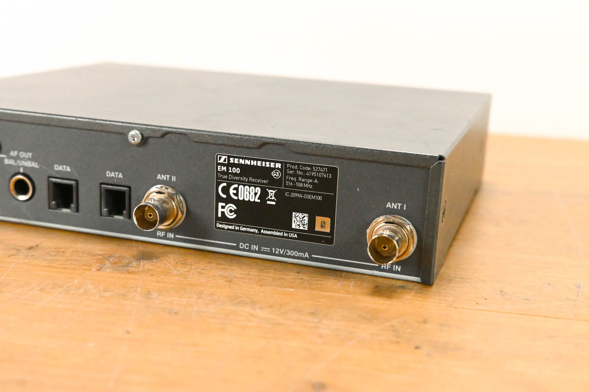 Sennheiser ew 100 G3 Bodypack Wireless System - A Range NO POWER SUPPLY