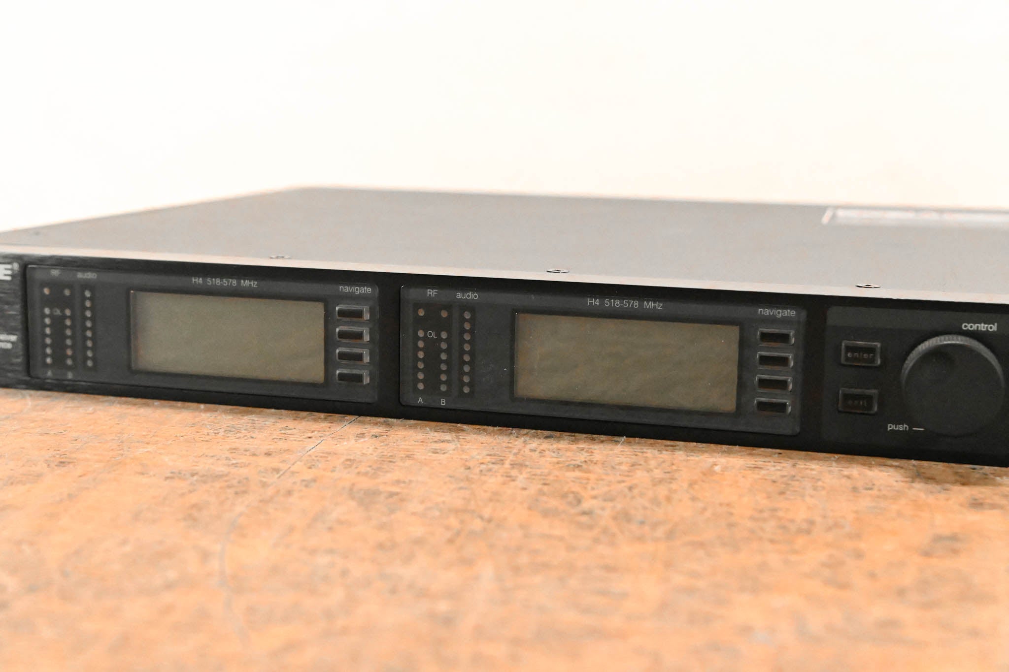 Shure UR4D Wireless Receiver w/ two UR1 Bodypack Transmitters - H4 Band