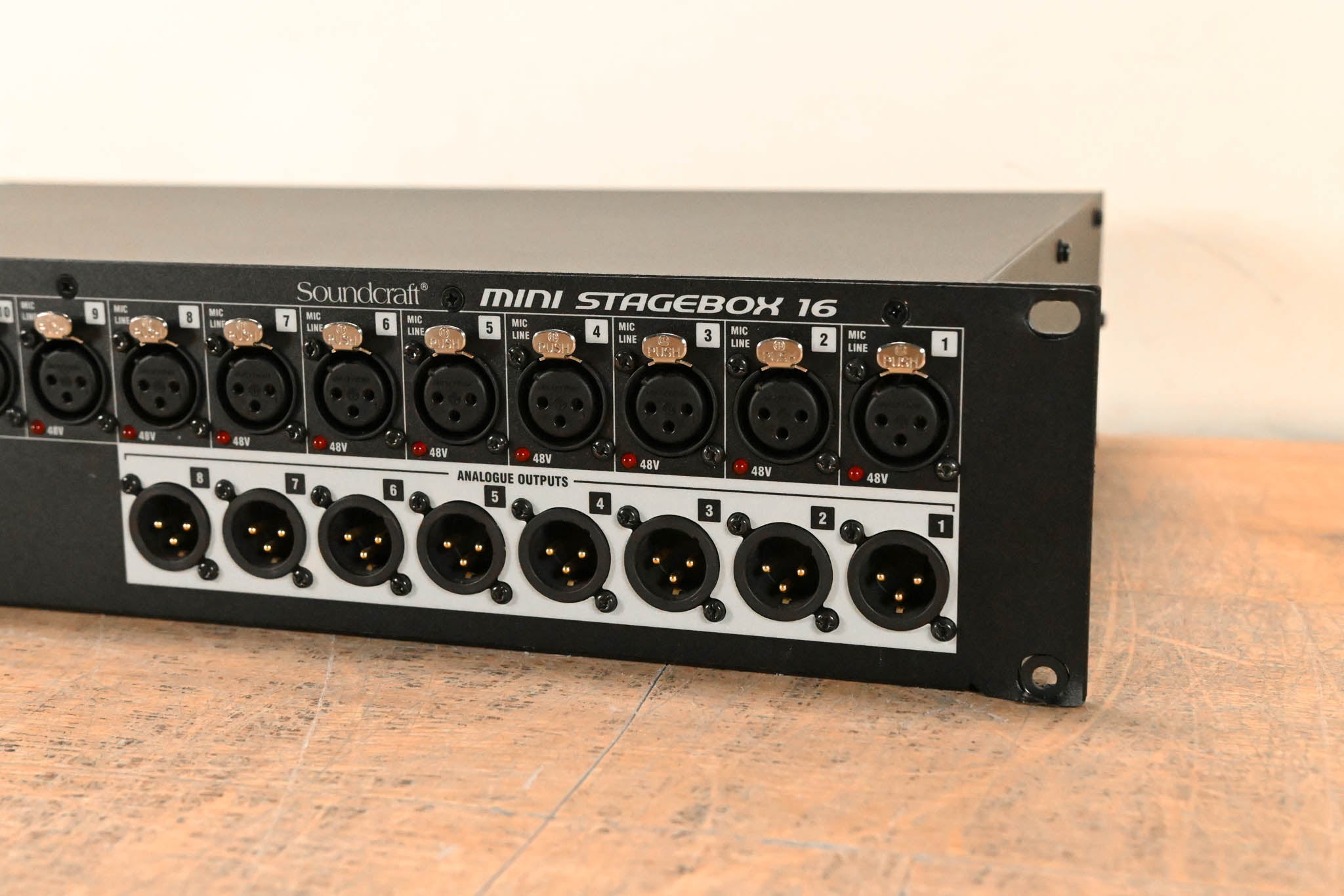 Soundcraft Mini Stagebox 16 Cat 5 16-CH Digital Stagebox with MADI Card