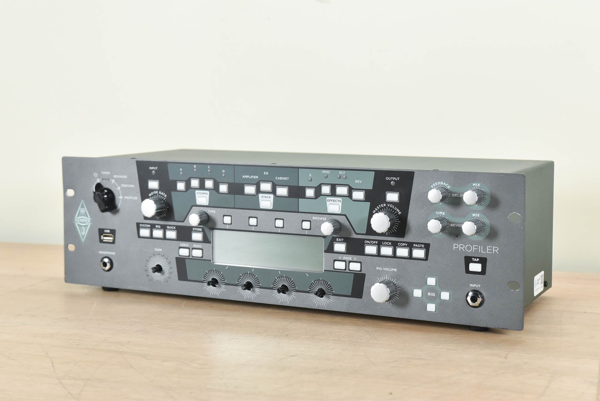 Kemper Profiler PowerRack Rackmount Profiling Amp Head