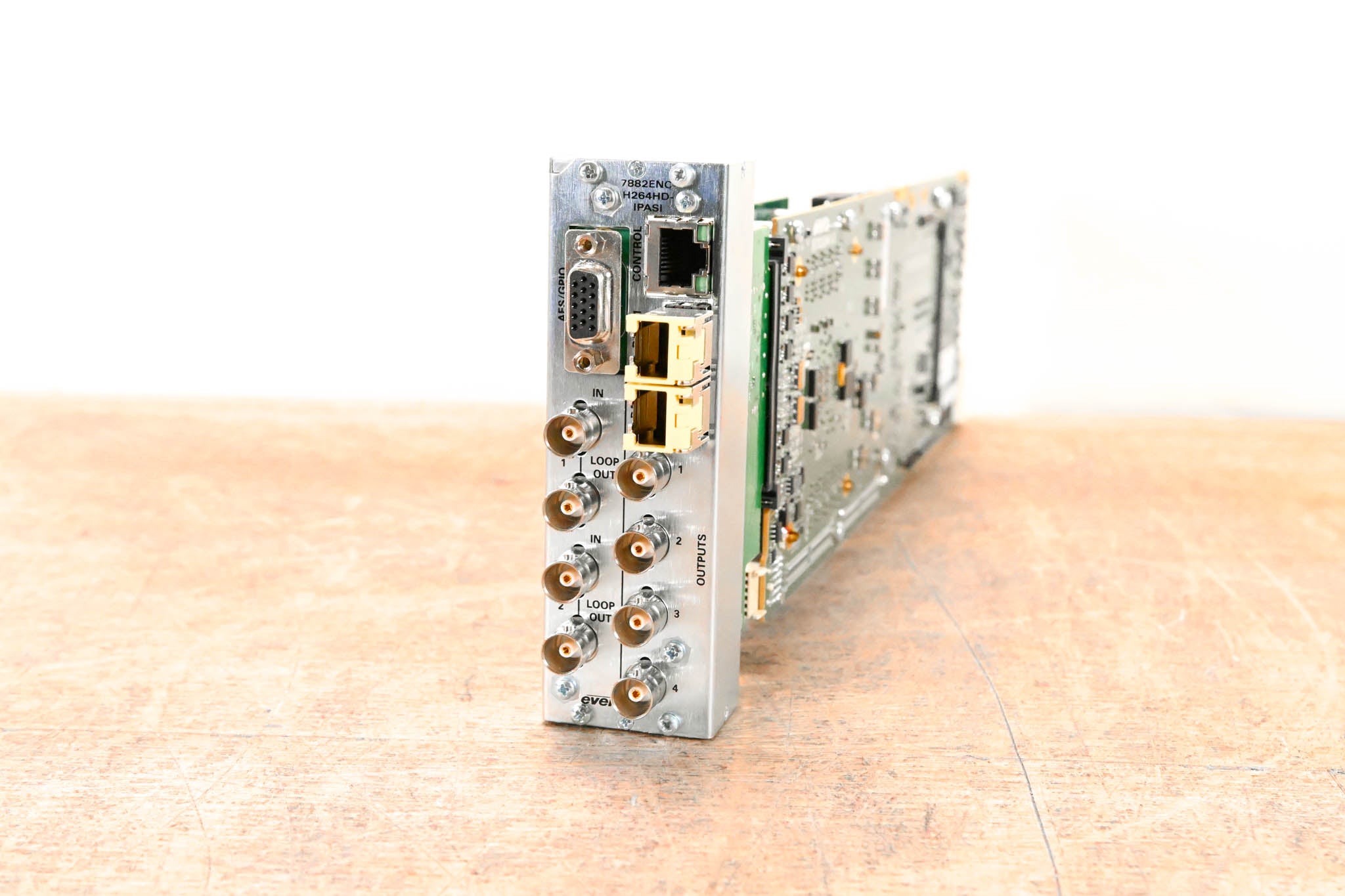 Evertz 7882ENC-H264HD-IPASI Professional H.264 and MPEG-2 Encoder