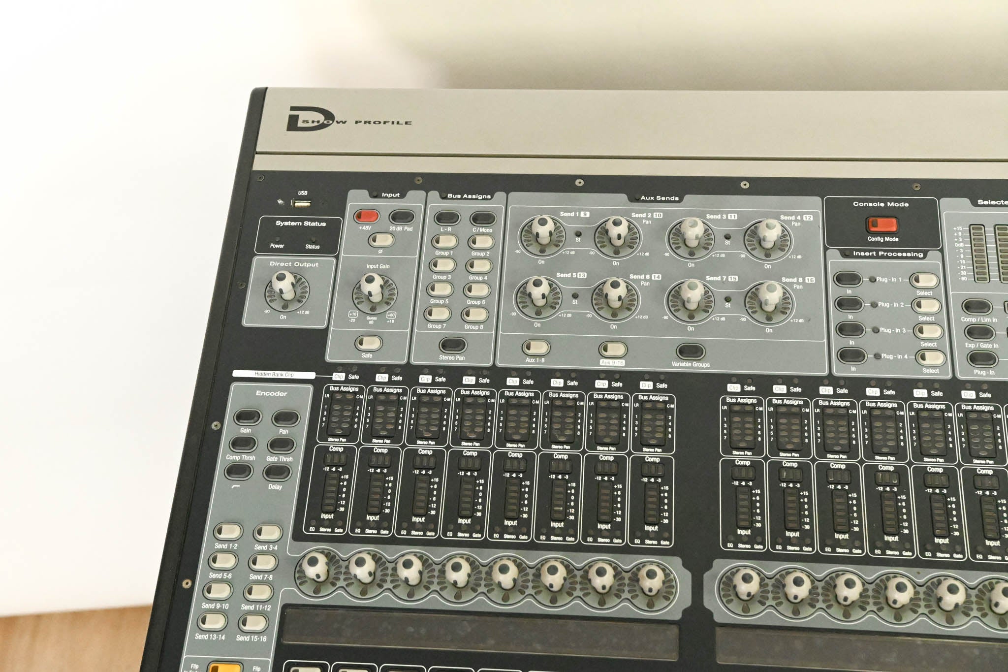 Digidesign D-Show Profile Digital Console w/ FOH Rack & two Stage Racks