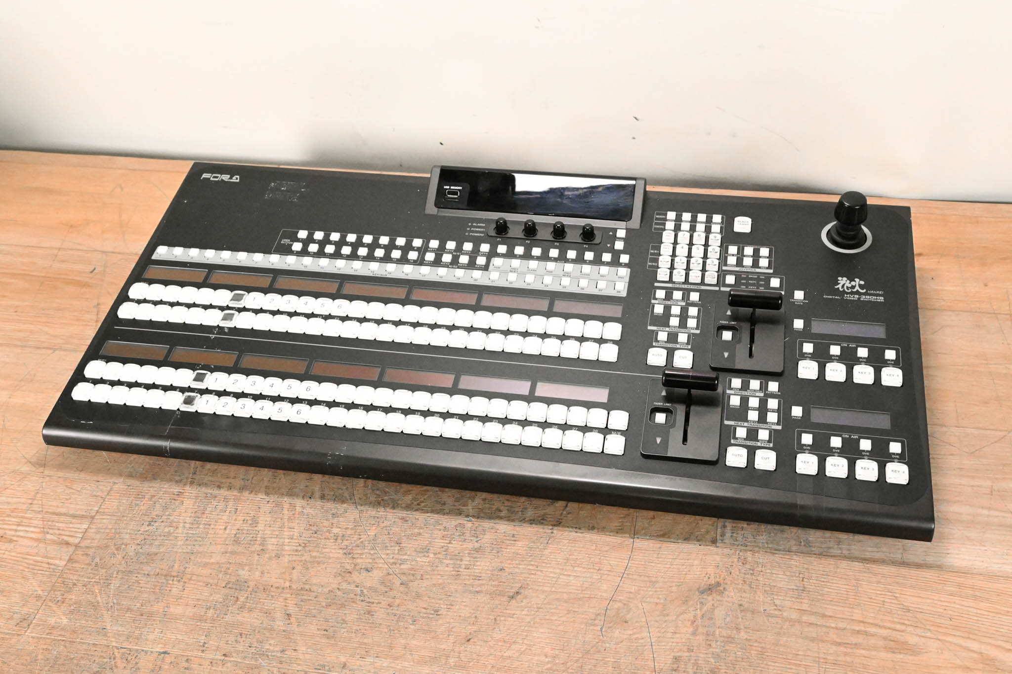For.A HVS-390HS 2 M/E Video Switcher with HVS-392WOU Control Surface