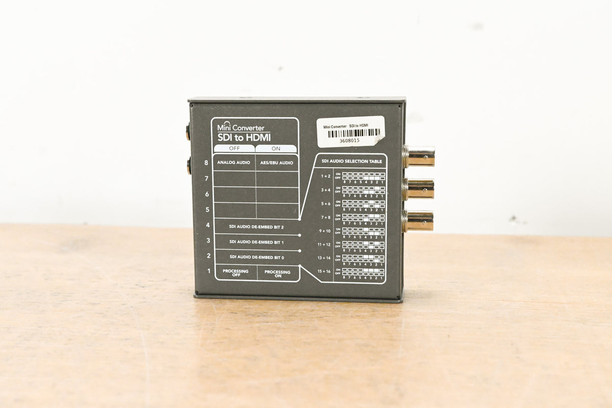 Blackmagic Design Mini Converter SDI to HDMI (NO POWER SUPPLY)