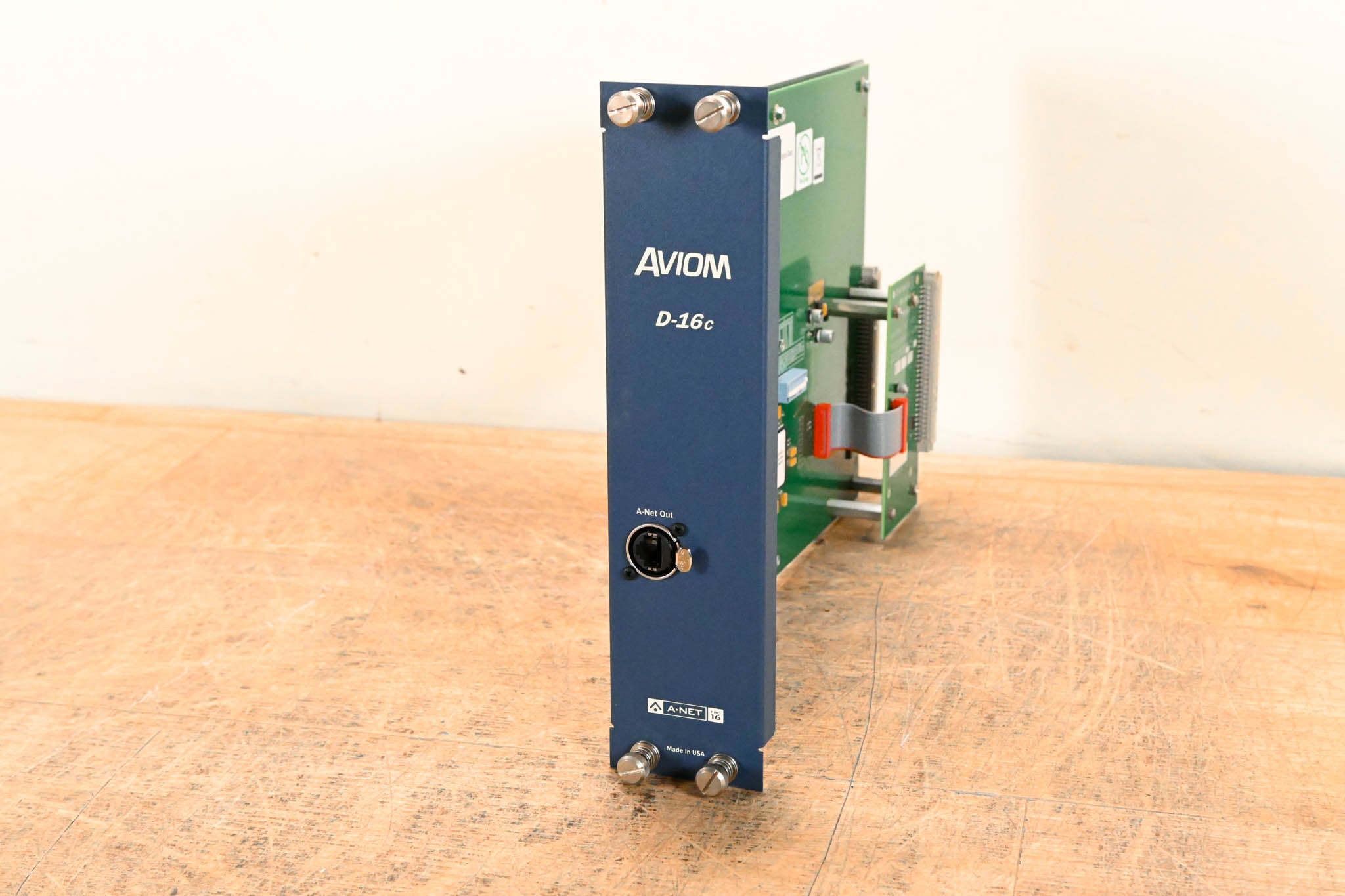 Aviom D-16c D2 Rack Aviom A-Net 16-Channel Cat5e Output Card