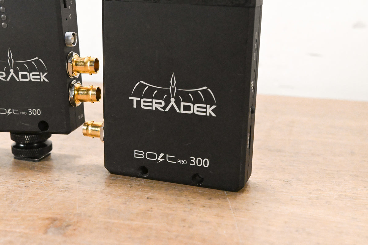 Teradek Bolt Pro 300 3G-SDI Wireless Transmitter-Receiver Set (NO PSU)
