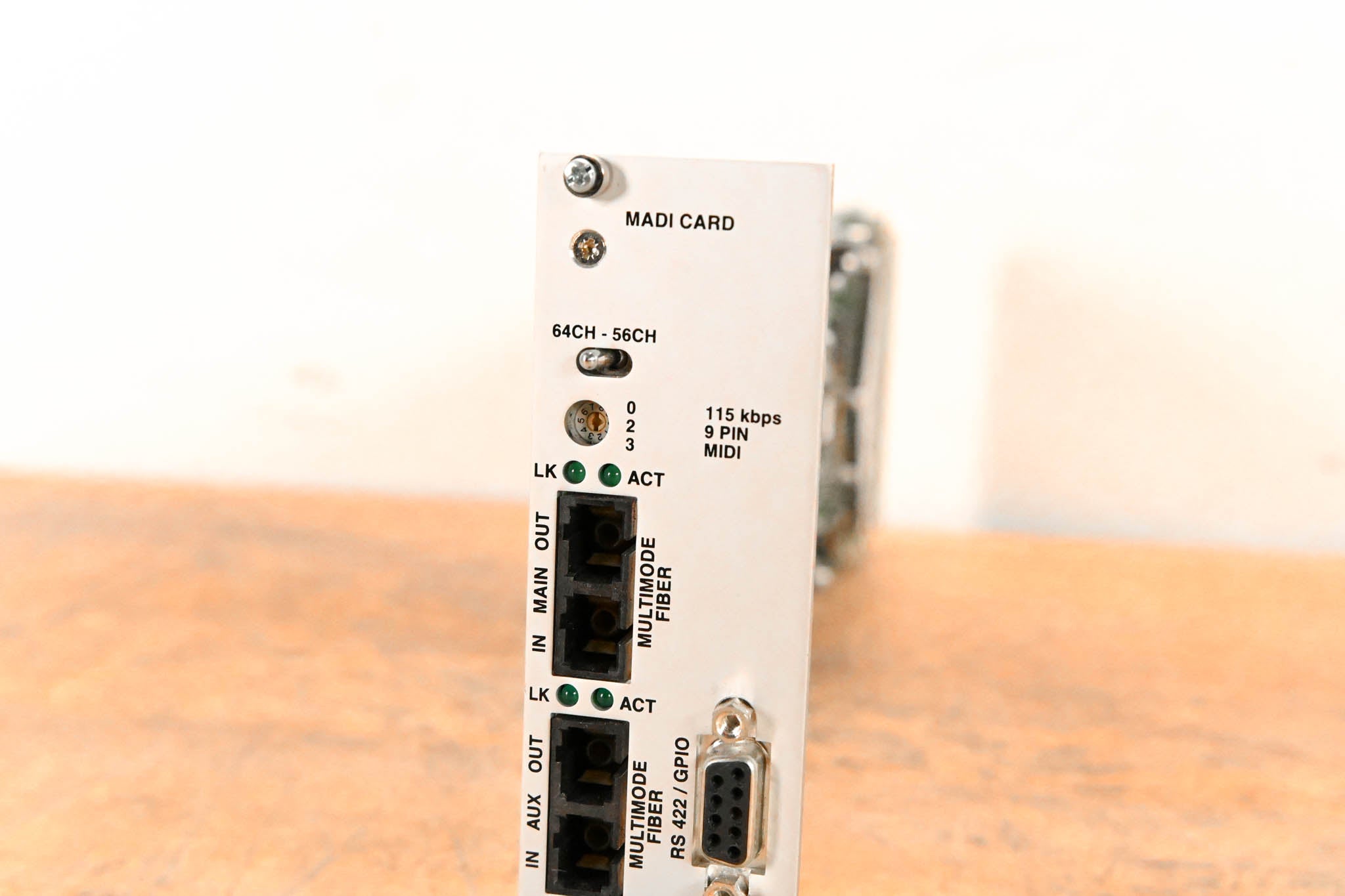 Studer MADI I/O Card for D21m Modular I/O System