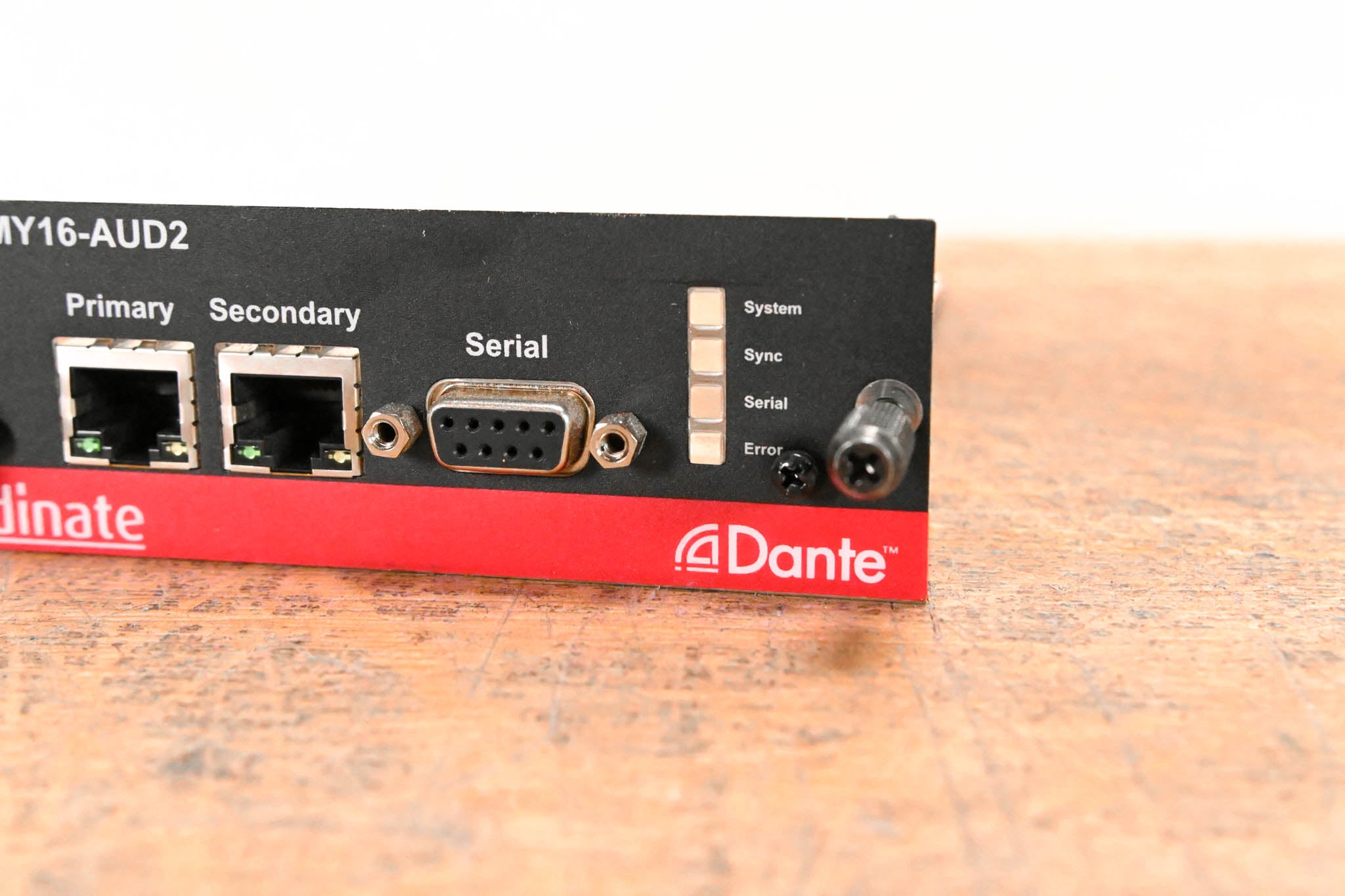 Audinate Dante-MY16-AUD2 16-Channel Dante Network I/O Card