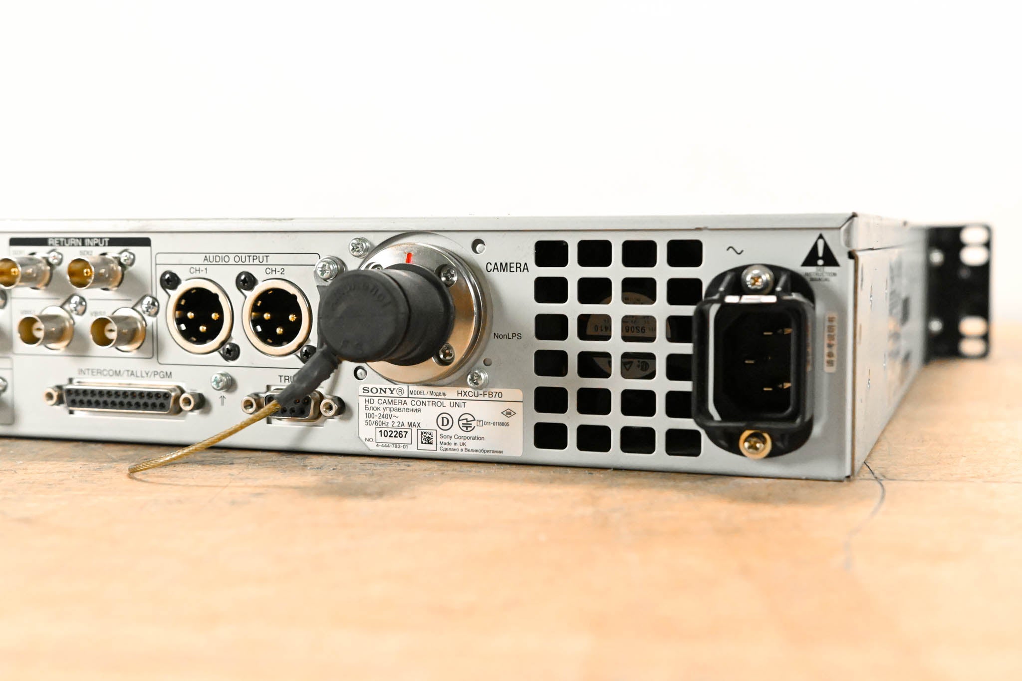 Sony HXCU-FB70 Optical Fiber Camera Control Unit
