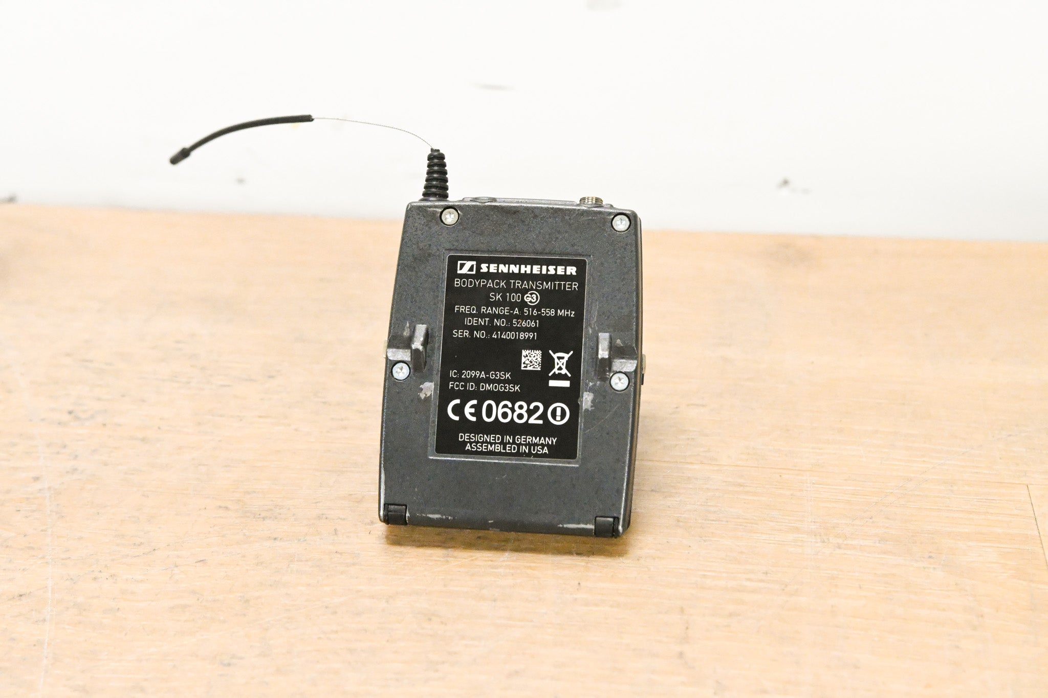Sennheiser ew 100 G3 Bodypack Wireless System - A Range NO POWER SUPPLY