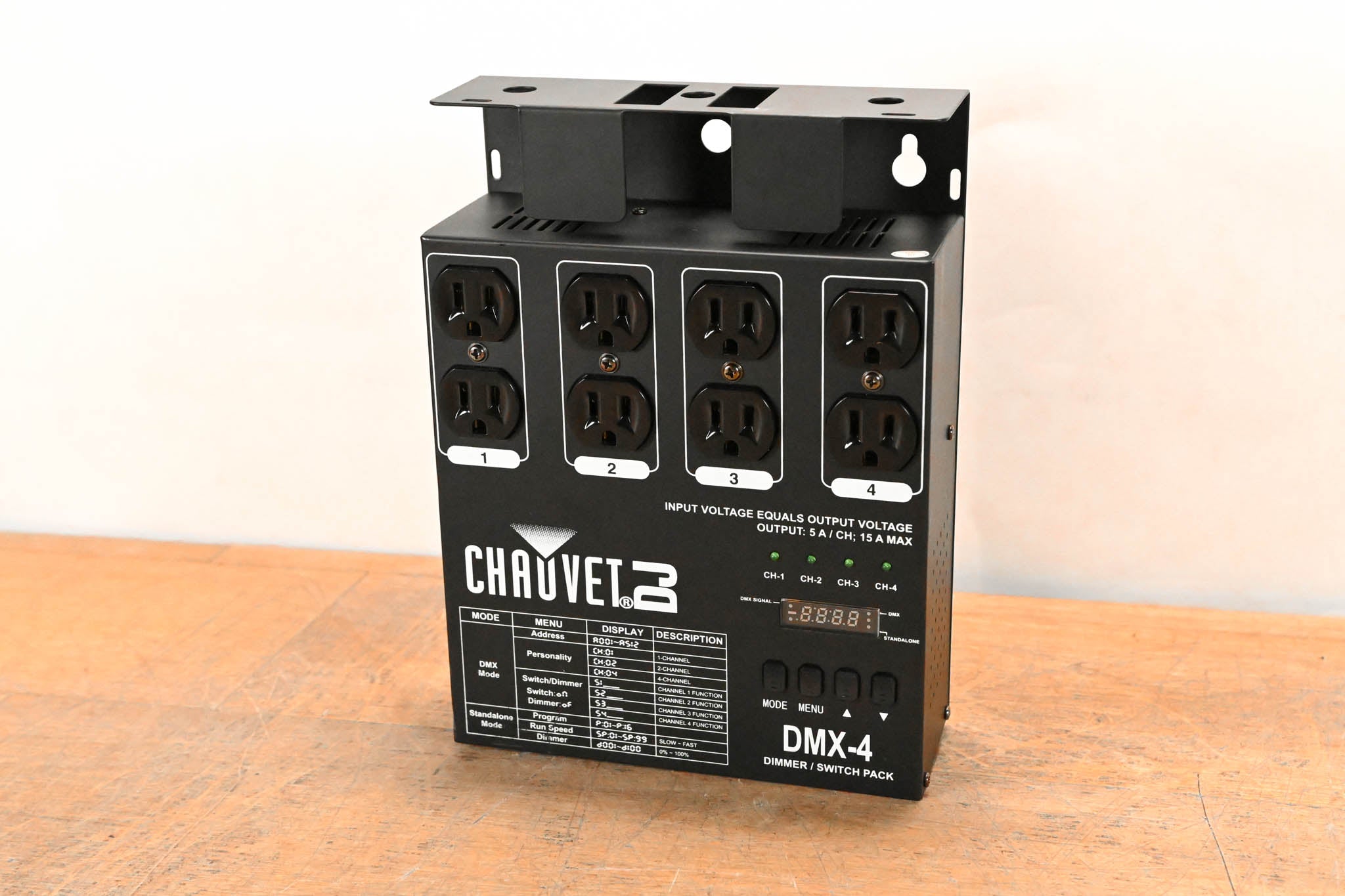 Chauvet DMX-4 4-Channel DMX Dimmer/Relay Pack