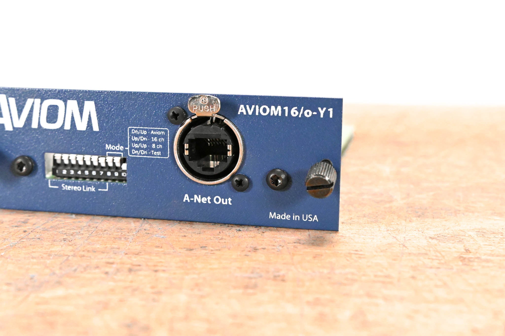 Aviom 16/o-Y1 A-Net Card for Yamaha Digital Products