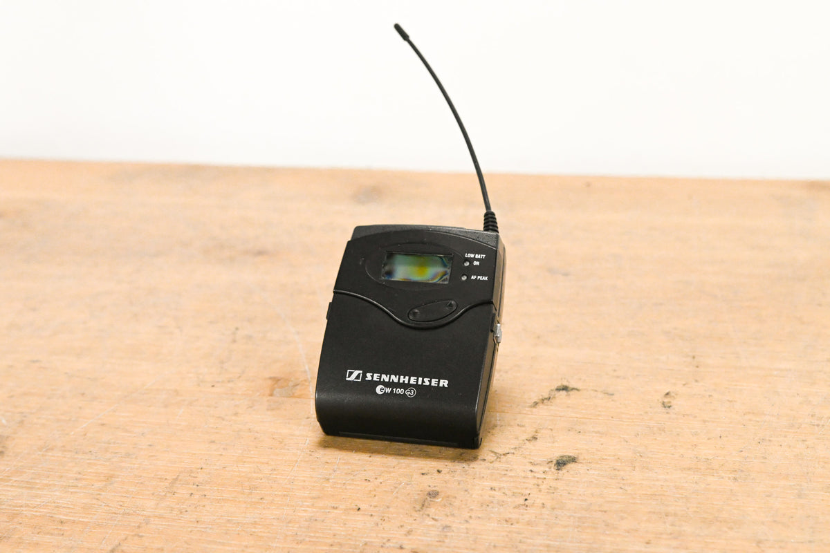 Sennheiser ew 100 G3 Bodypack Wireless System - A Range NO POWER SUPPLY