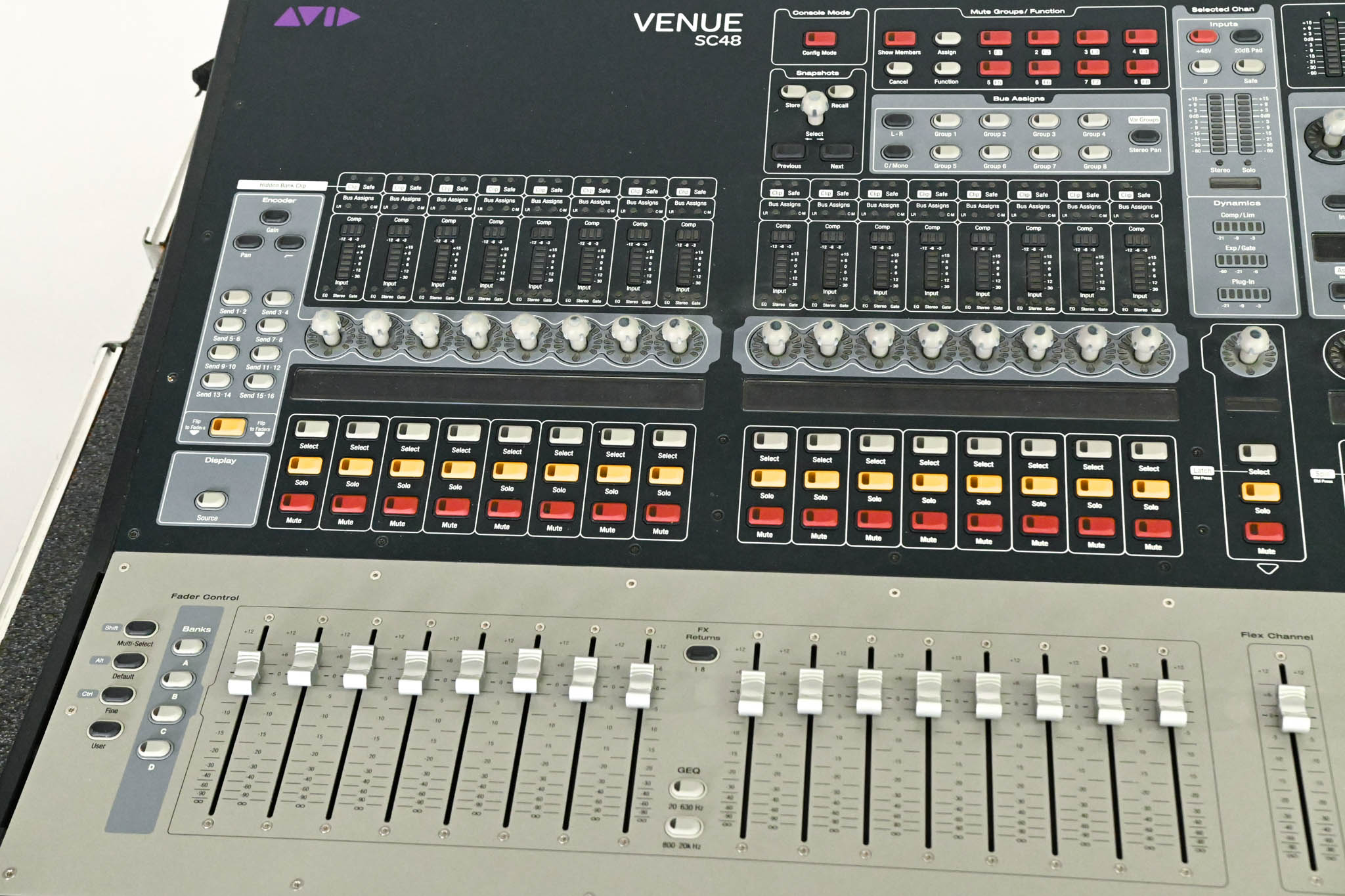 AVID VENUE SC48 Digital Audio Mixing Console with Road Case
