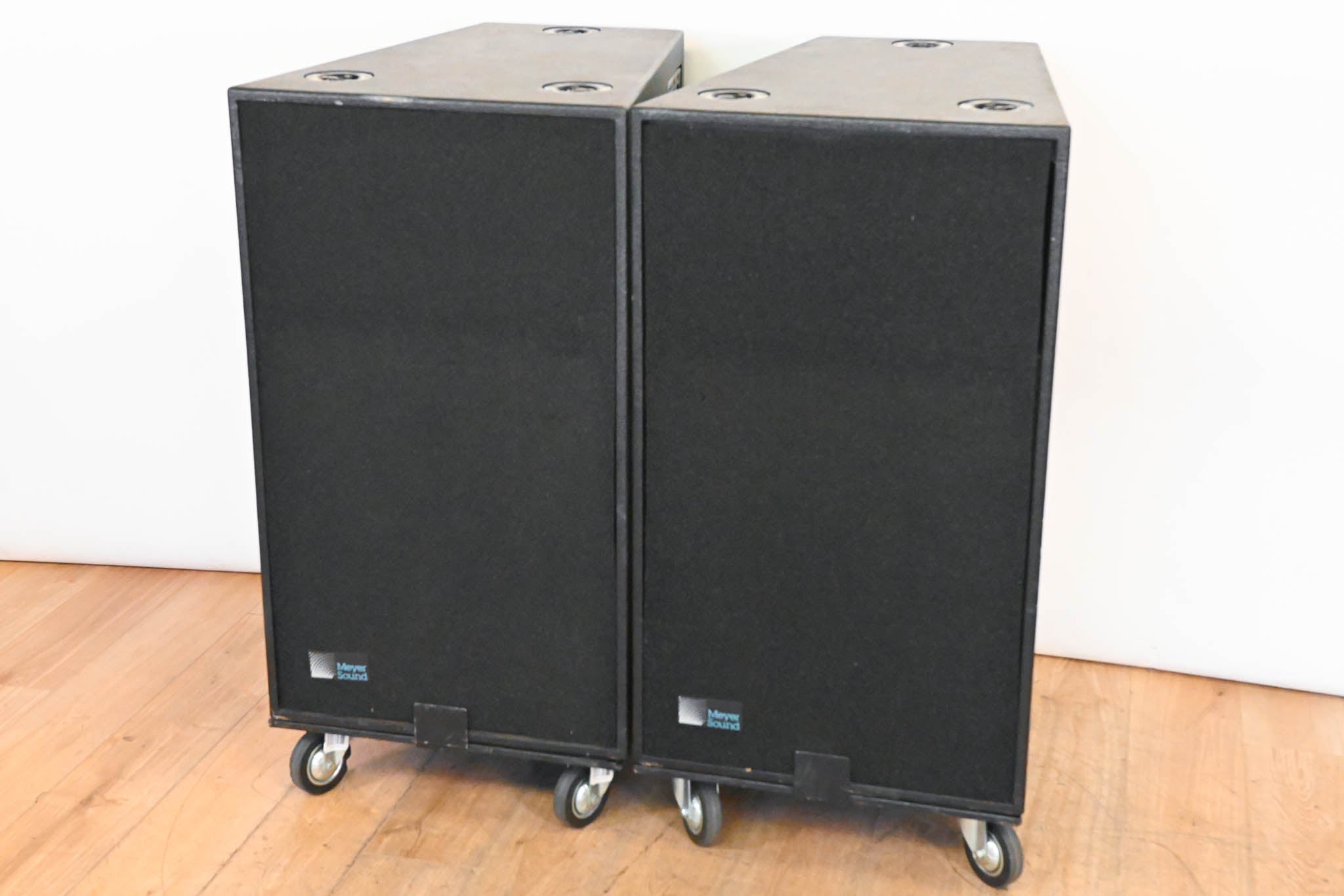 Meyer Sound MSL-4 Self-Powered Reinforcement Speaker (PAIR) w/ Wheels