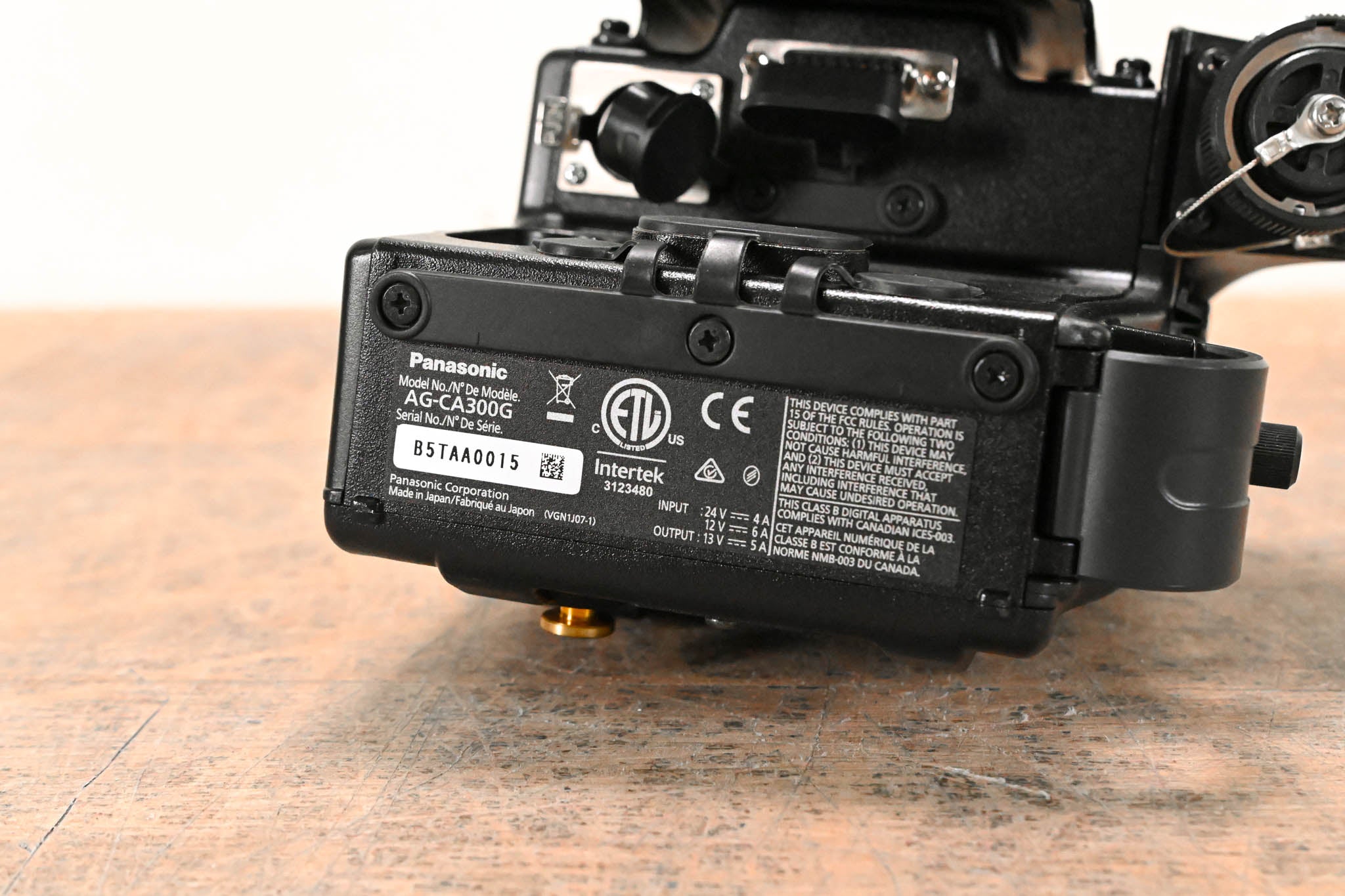 Panasonic AG-CA300G Camera Studio Adapter