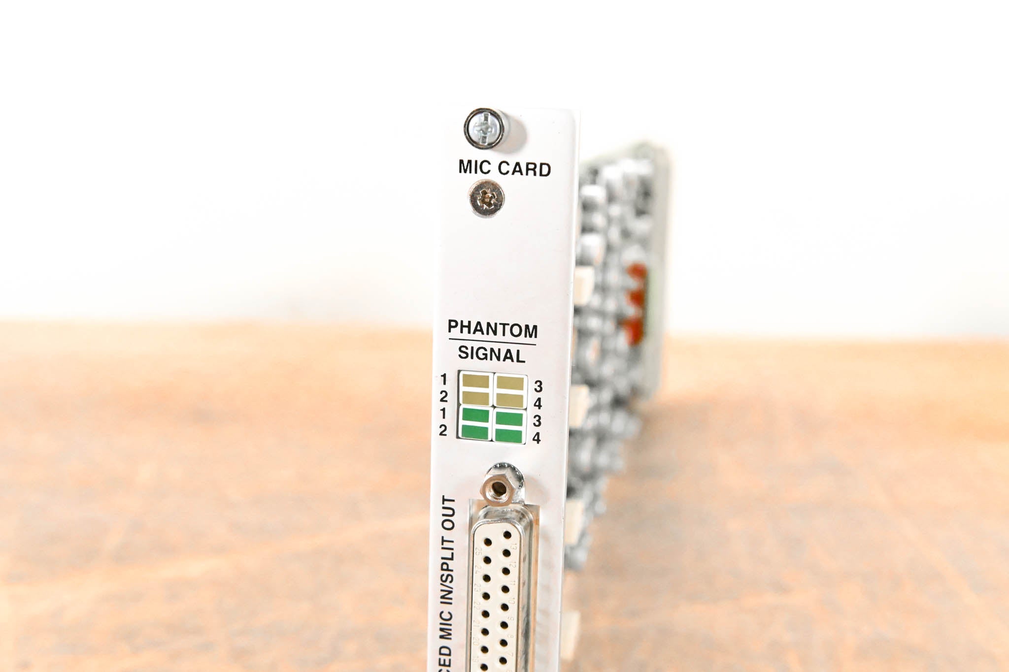 Studer Mic/Line In Card for D21m Modular I/O System