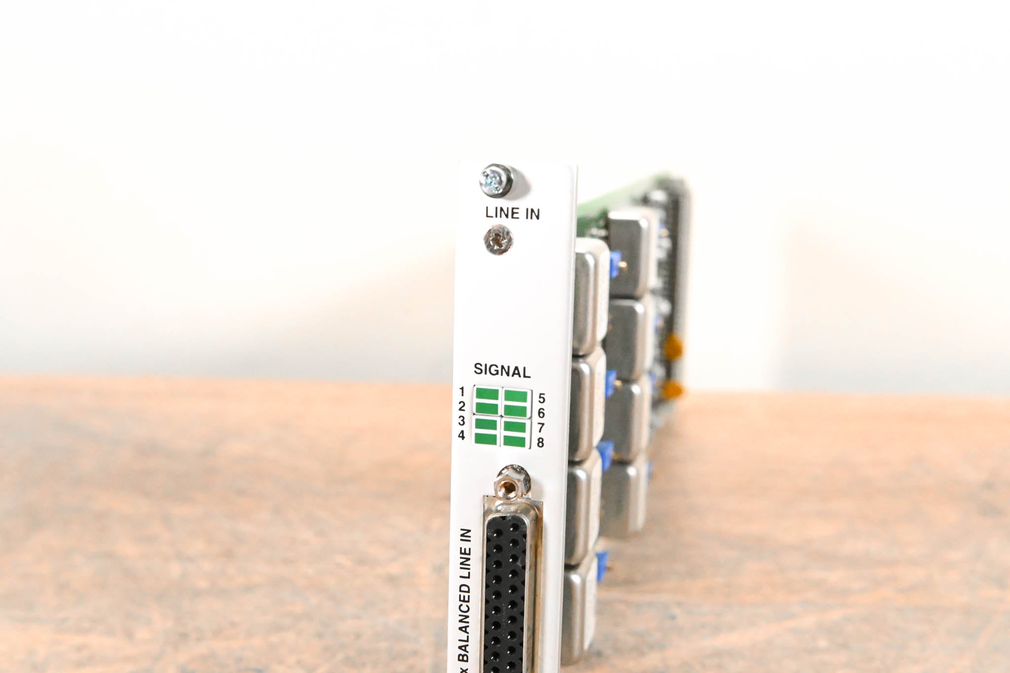 Studer 8-Channel Analog Line In Card for D21m & D23m Modular I/O Systems