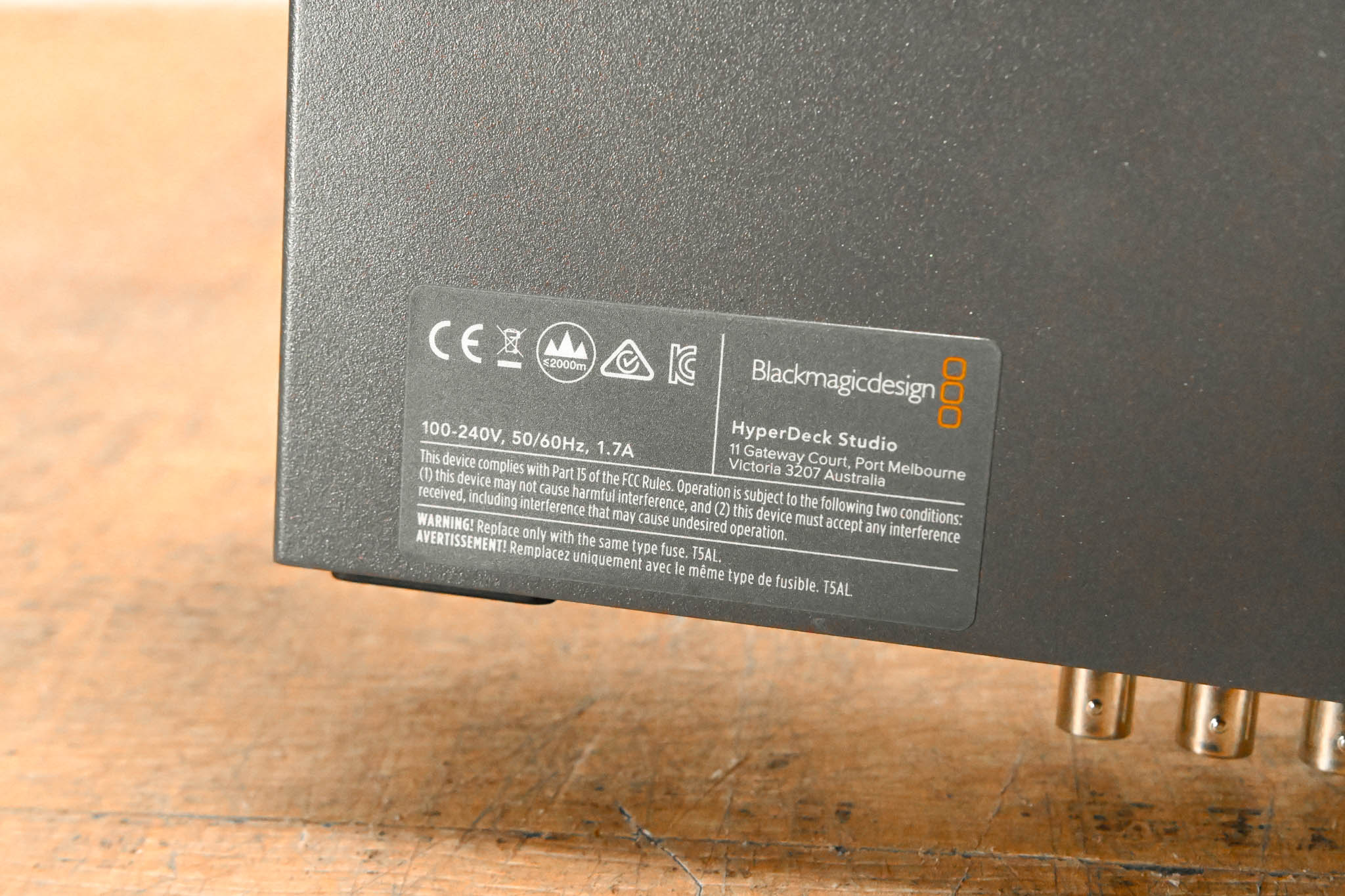 Blackmagic Design HyperDeck Studio 2