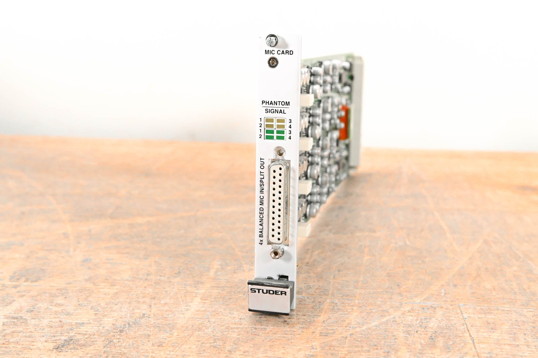 Studer Mic/Line In Card for D21m Modular I/O System