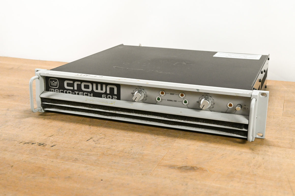 Crown Macro-Tech 602 2-Channel Power Amplifier