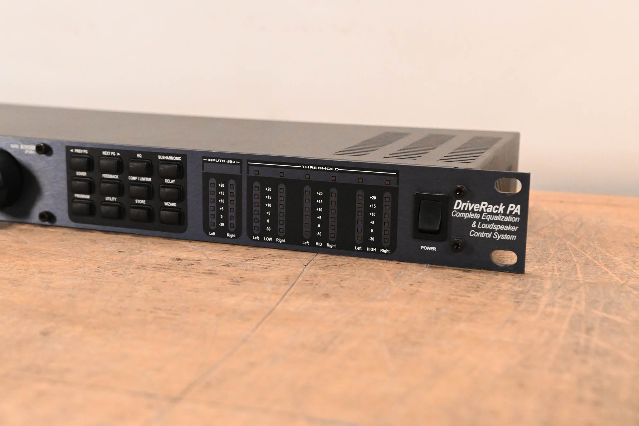 dbx DriveRack PA Complete Equalization and Loudspeaker Control System