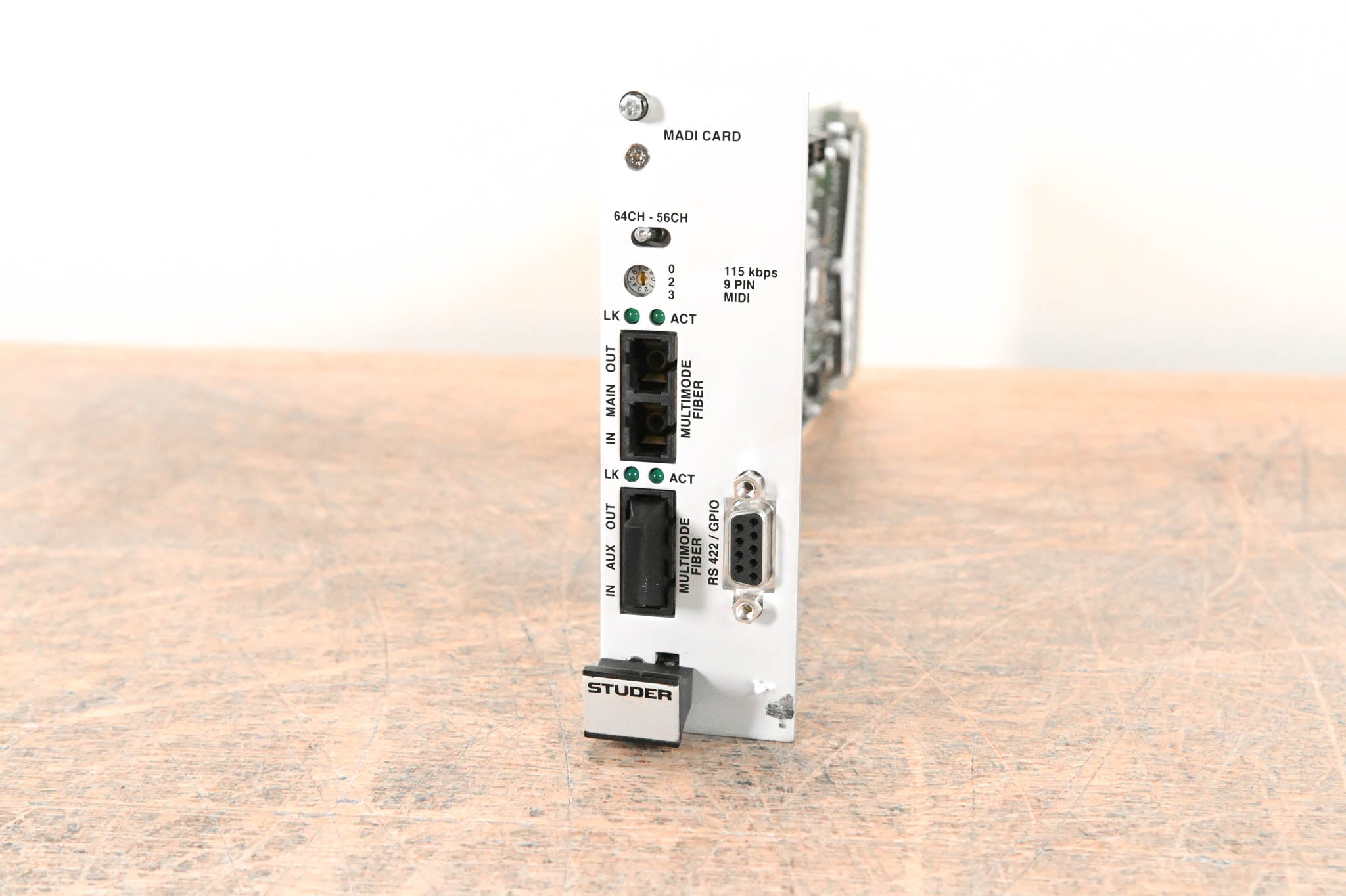 Studer MADI I/O Card for D21m Modular I/O System