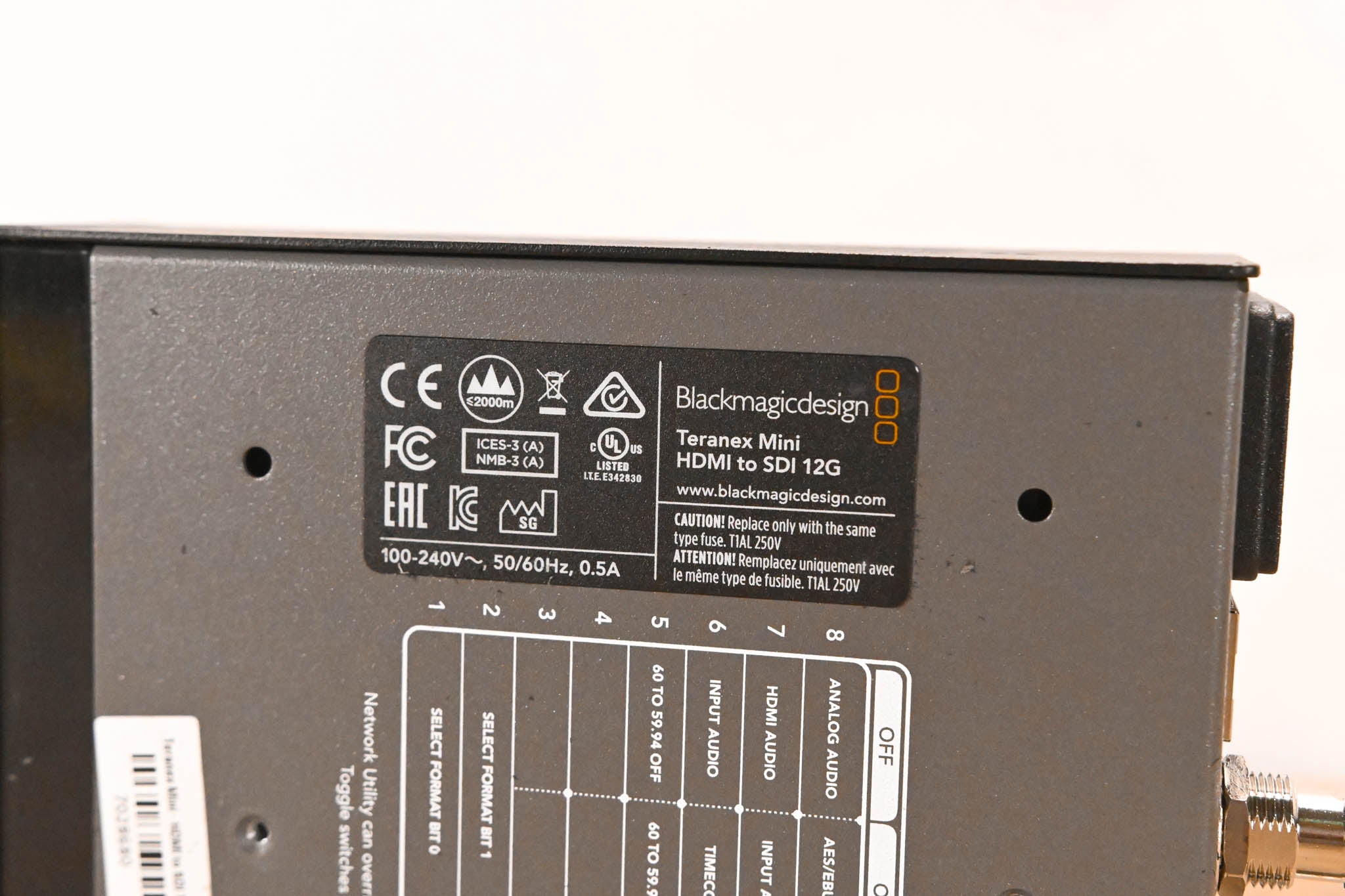 Blackmagic Design Teranex Mini HDMI to SDI 12G w/ Smart Panel